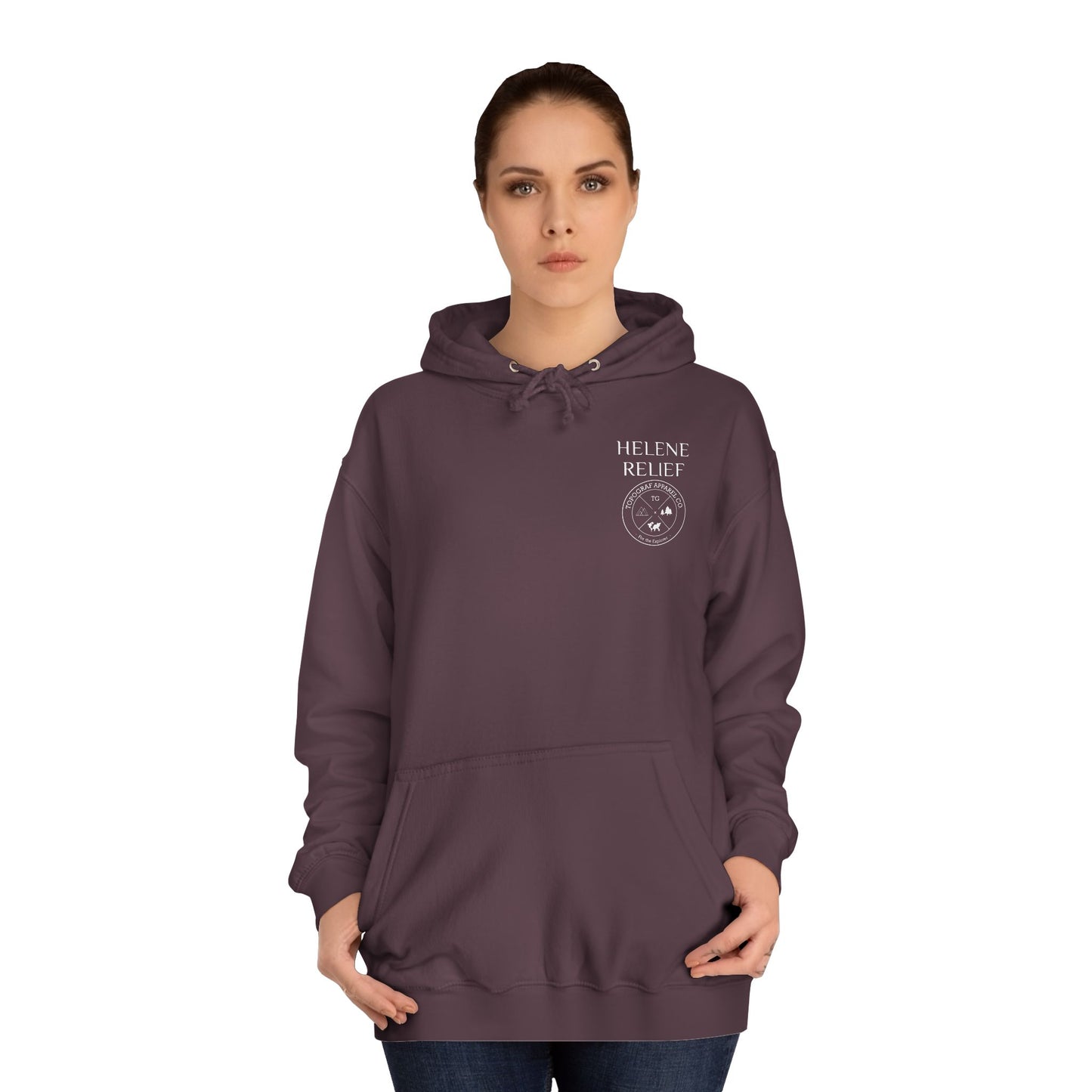 Western North Carolina Helene Relief Hooded Sweatshirt