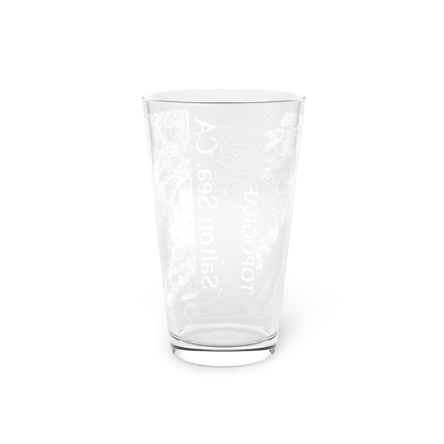 Salton Sea, CA Pint Glass, 16oz