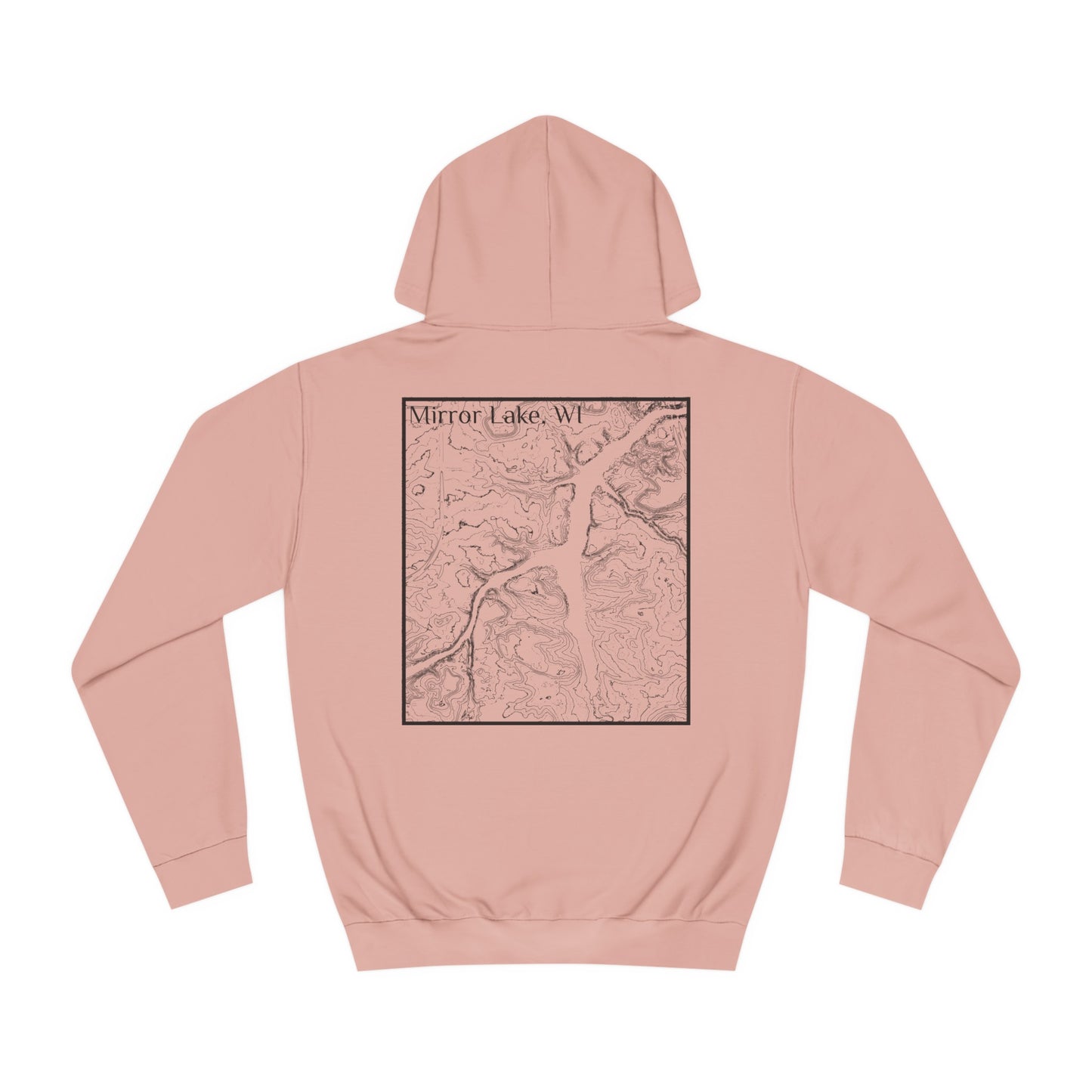 Mirror Lake, WI Hooded Sweatshirt