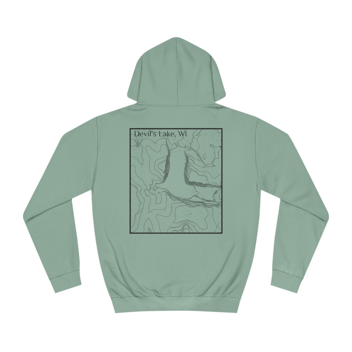 Devil's Lake, WI Hooded Sweatshirt