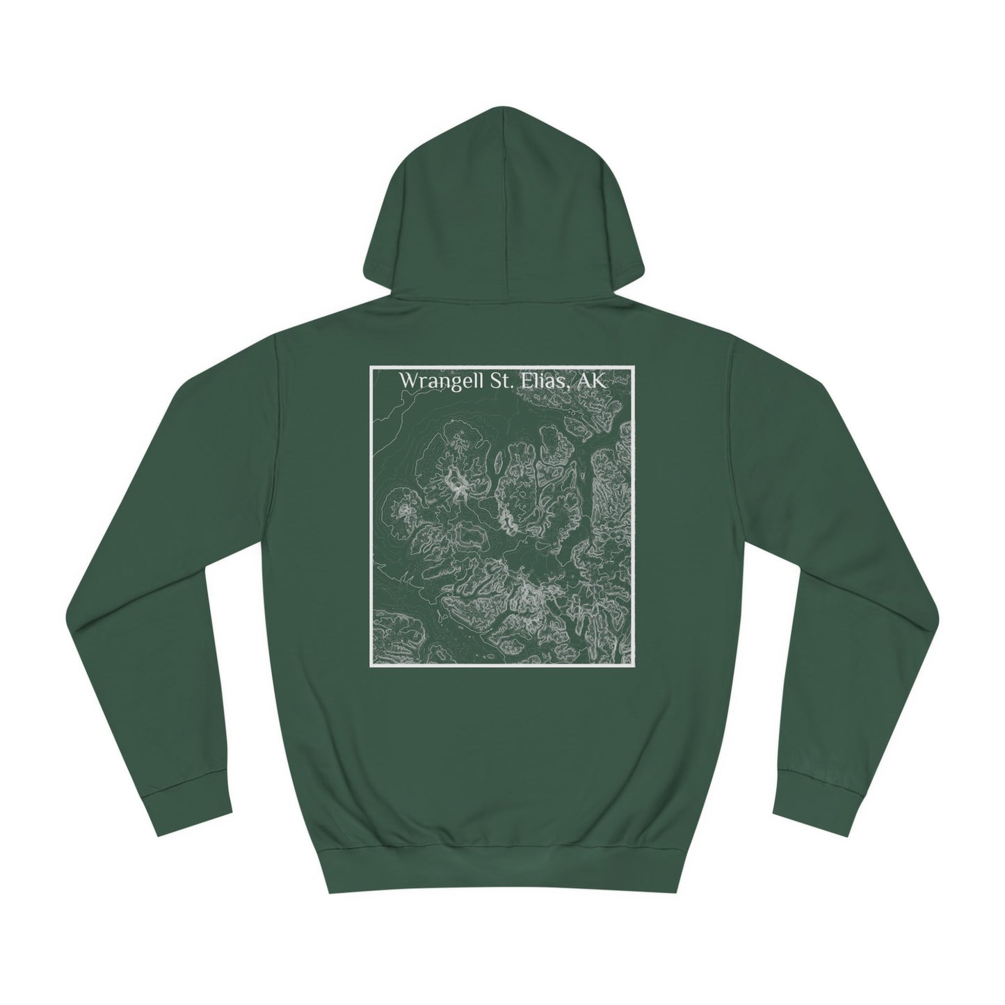 Wrangell St. Elias, AK Hooded Sweatshirt