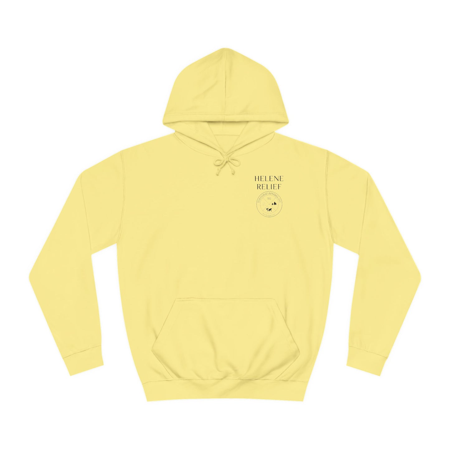 Western North Carolina Helene Relief Hooded Sweatshirt