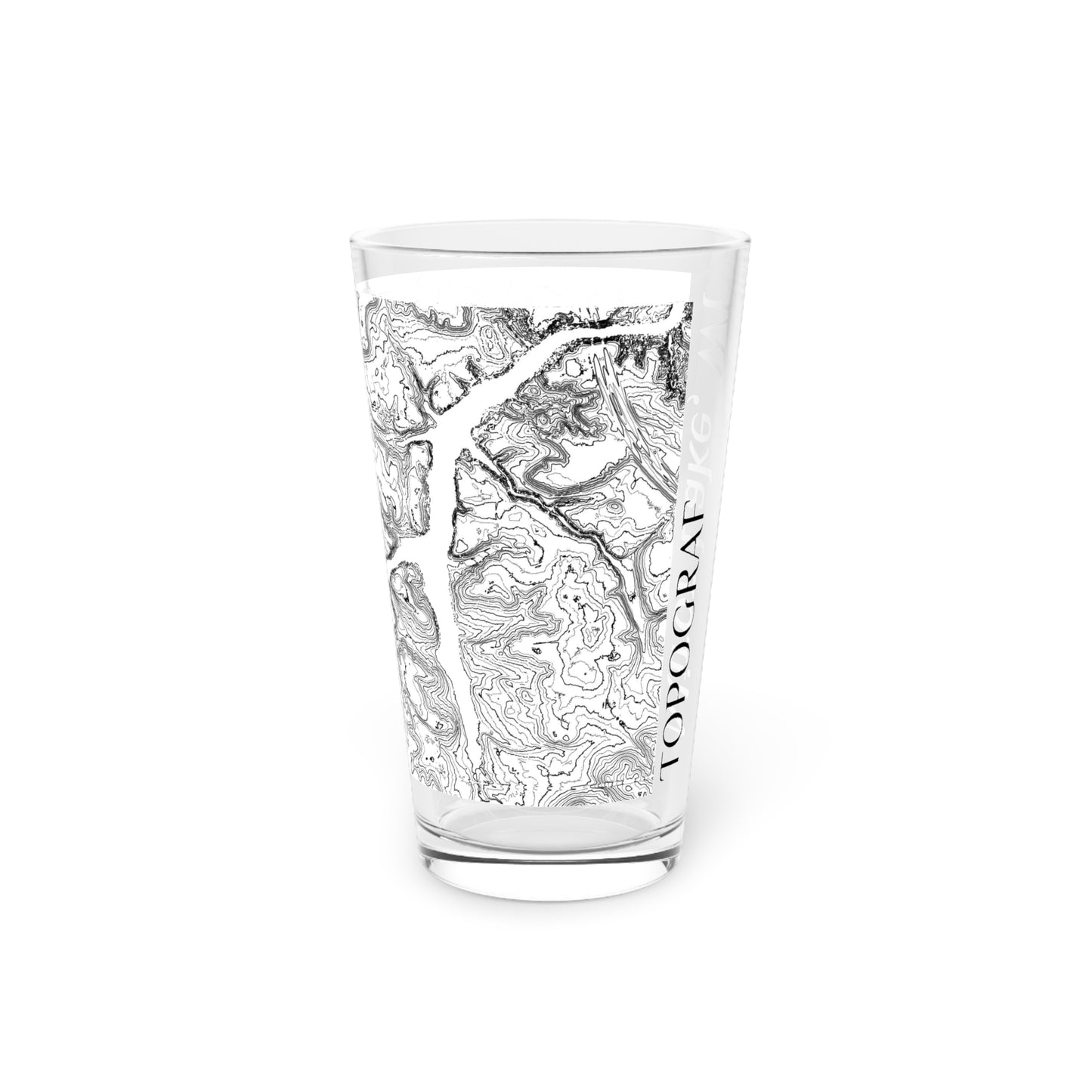 Mirror Lake, WI Pint Glass, 16oz
