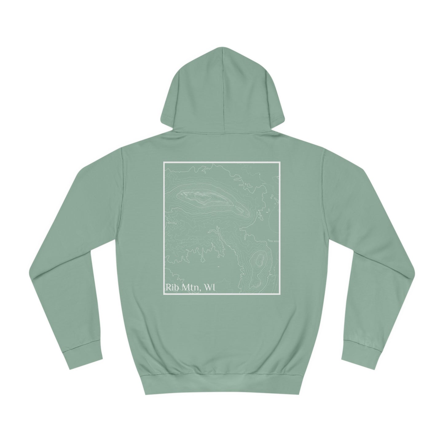 Rib Mountain, WI Hooded Sweatshirt