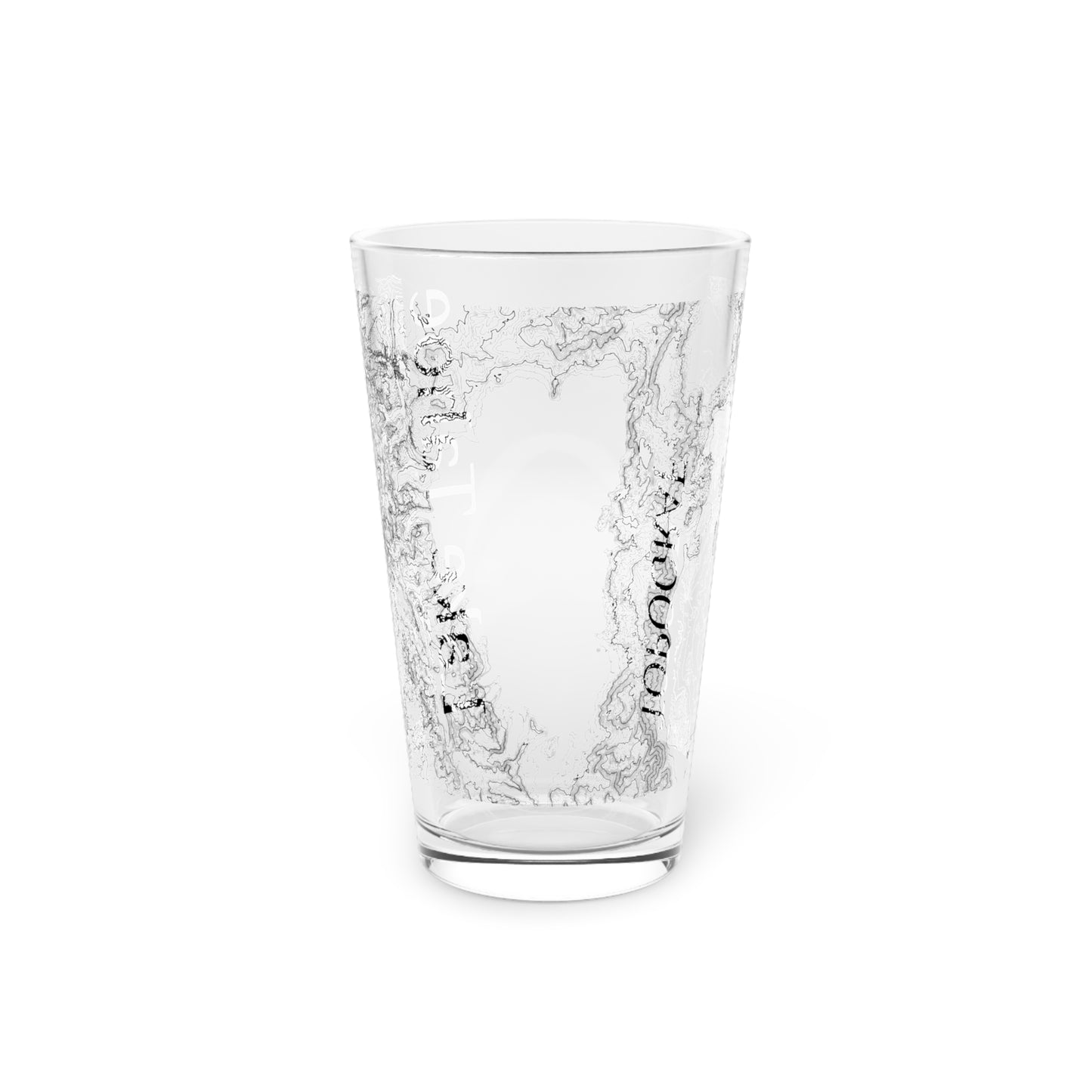 Lake Tahoe Pint Glass, 16oz