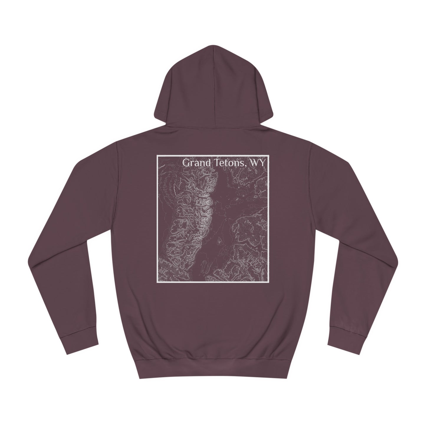Grand Tetons, WY Hooded Sweatshirt