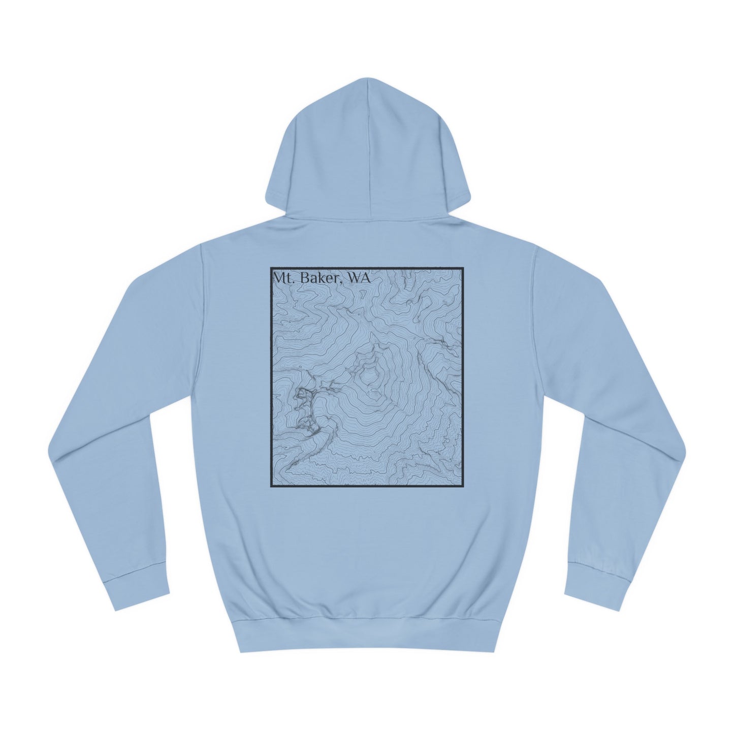 Mt. Baker, WA Hooded Sweatshirt