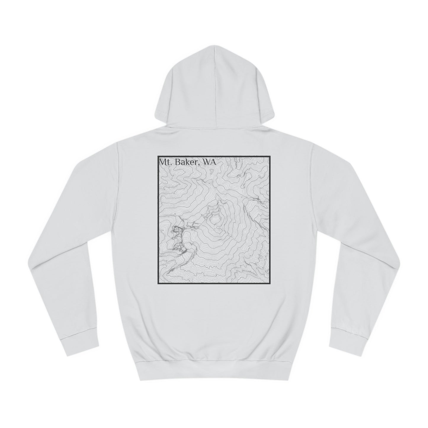 Mt. Baker, WA Hooded Sweatshirt