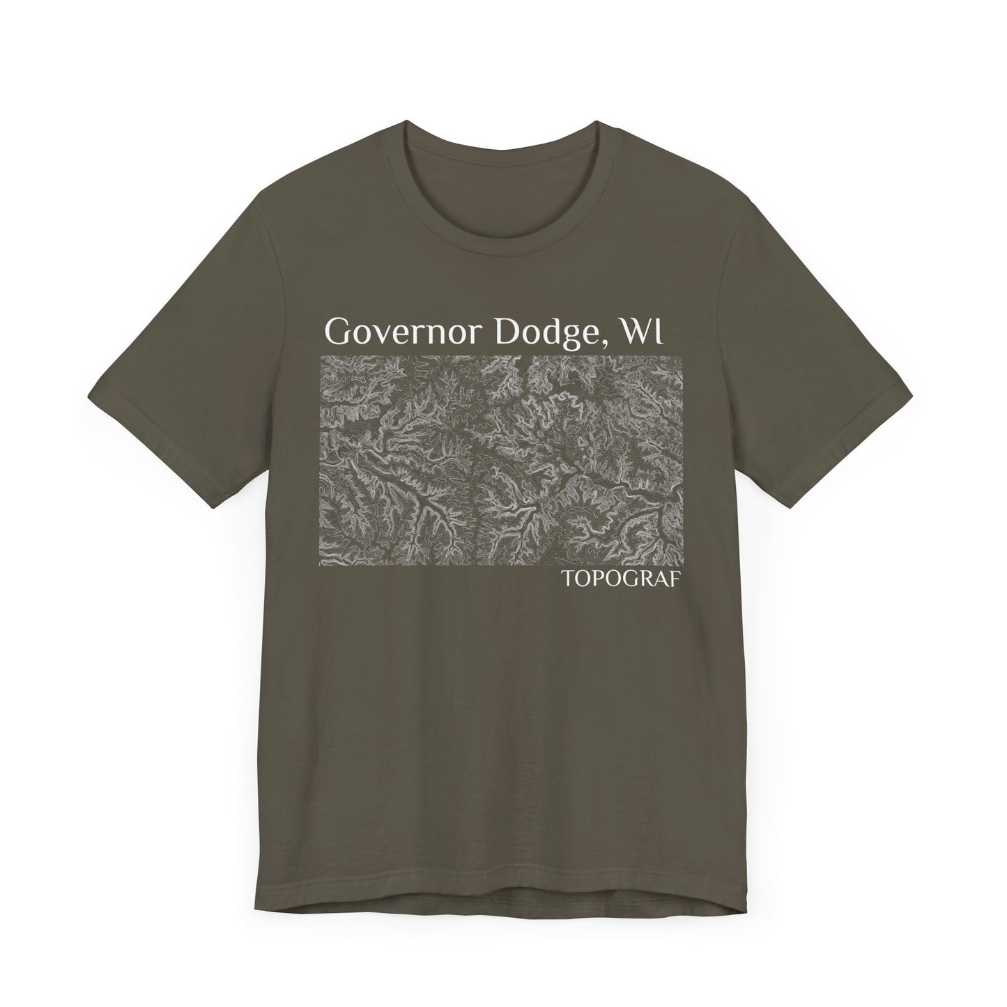 Governor Dodge, WI Short Sleeve Tee