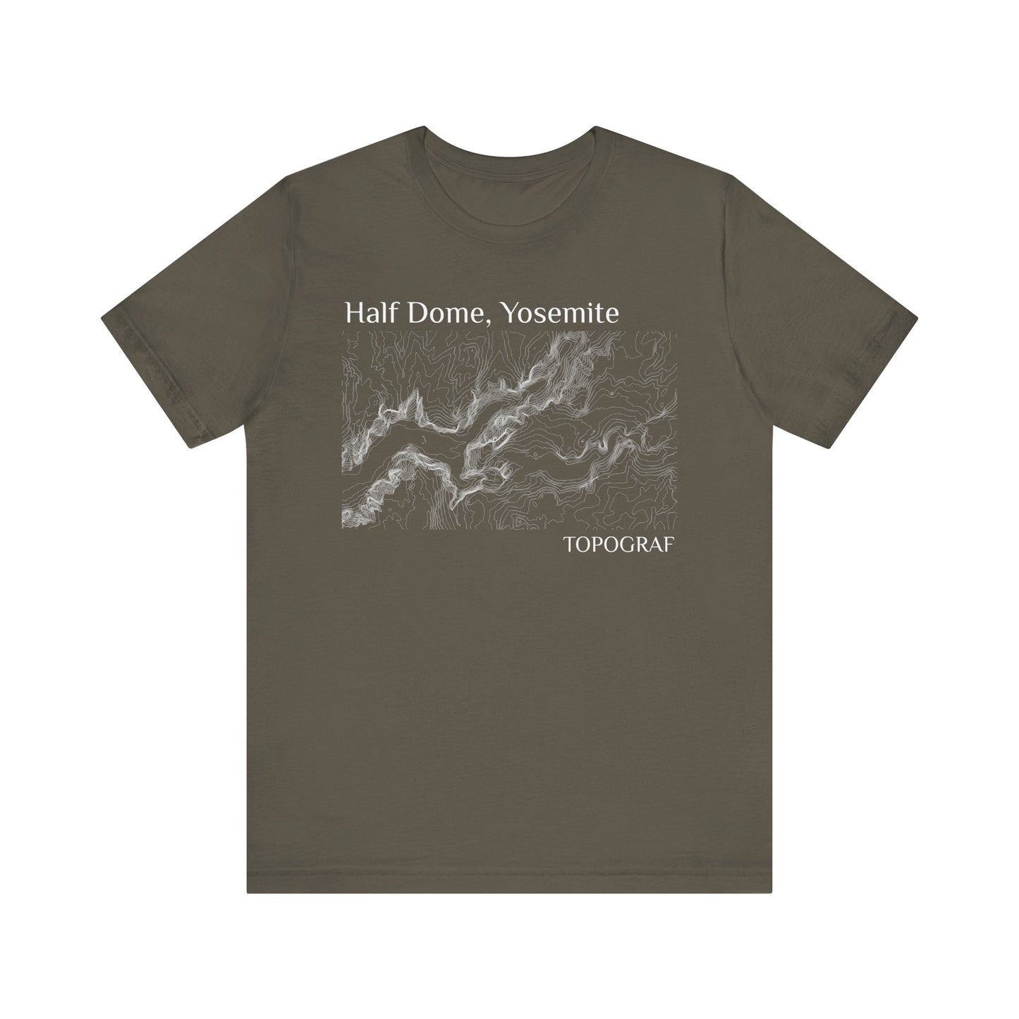 Half Dome, CA Short Sleeve Tee