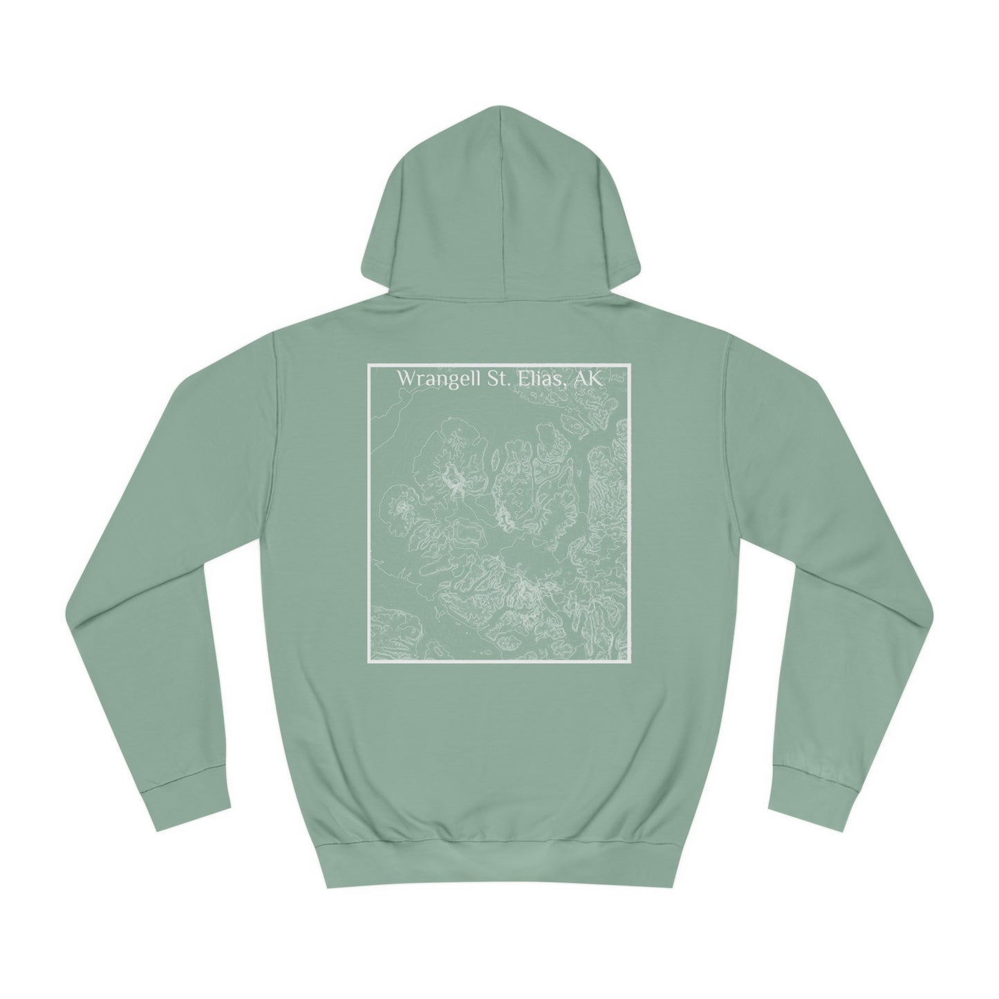 Wrangell St. Elias, AK Hooded Sweatshirt