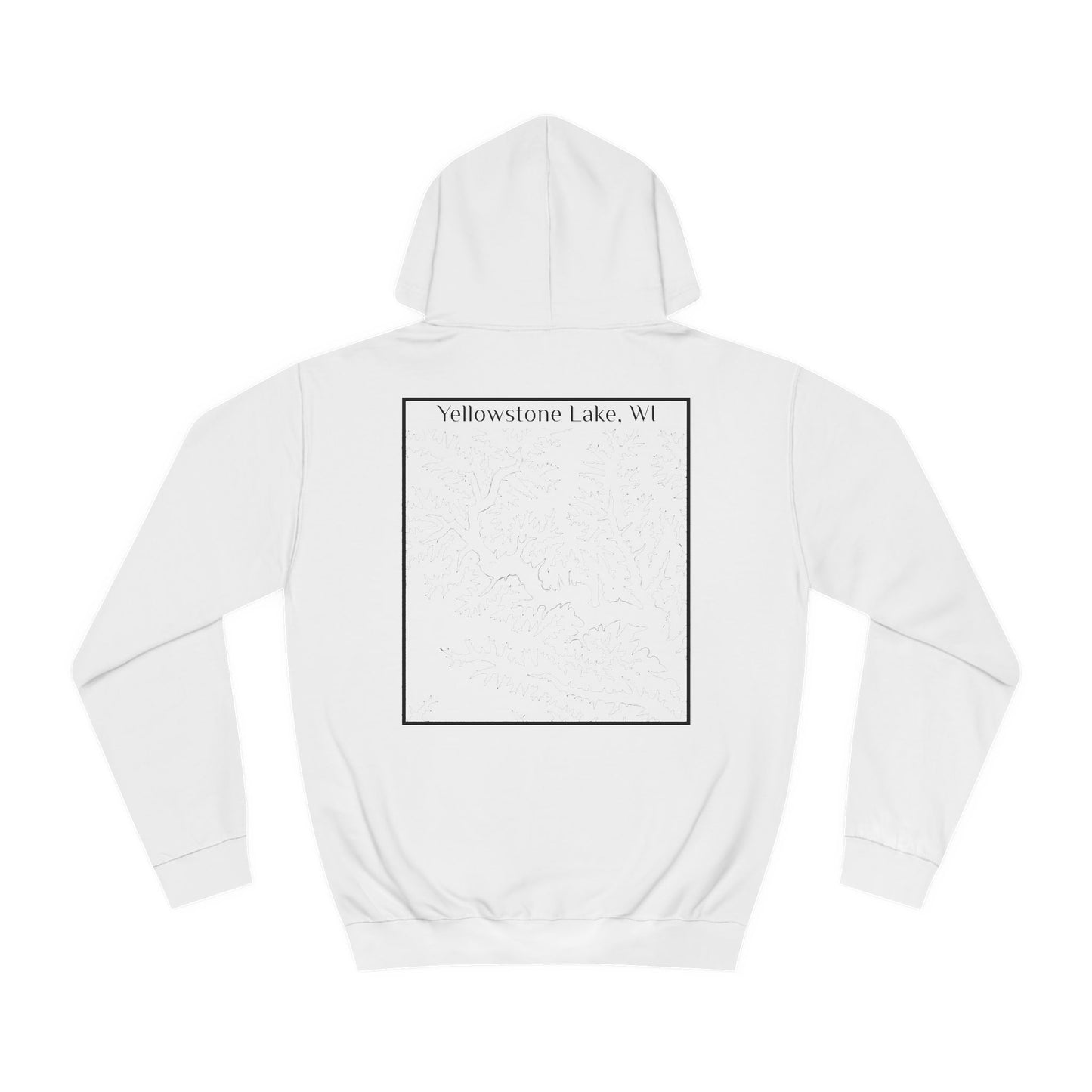 Yellowstone Lake, WI Hooded Sweatshirt
