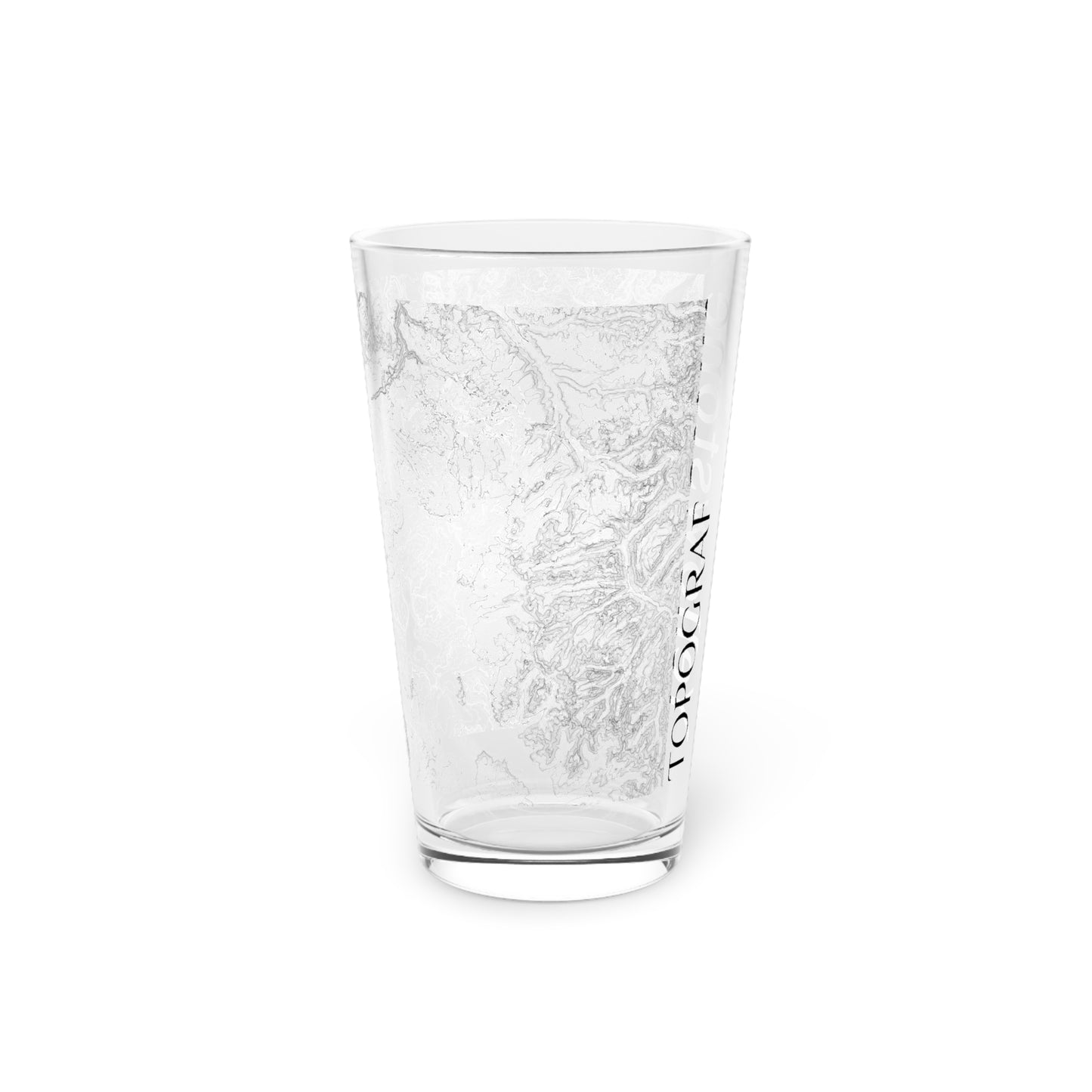 Yellowstone, WY Pint Glass, 16oz