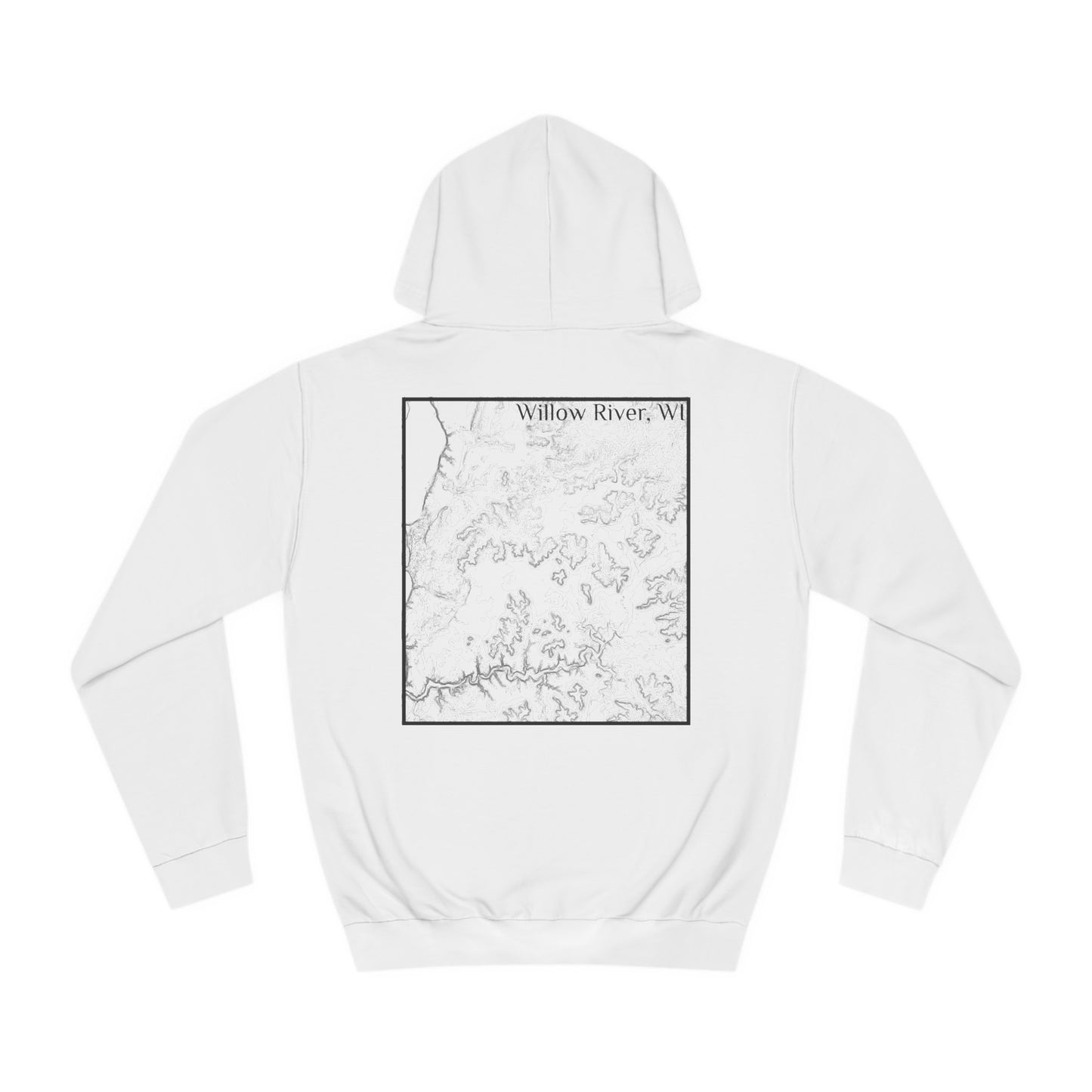 Willow River, WI Hooded Sweatshirt