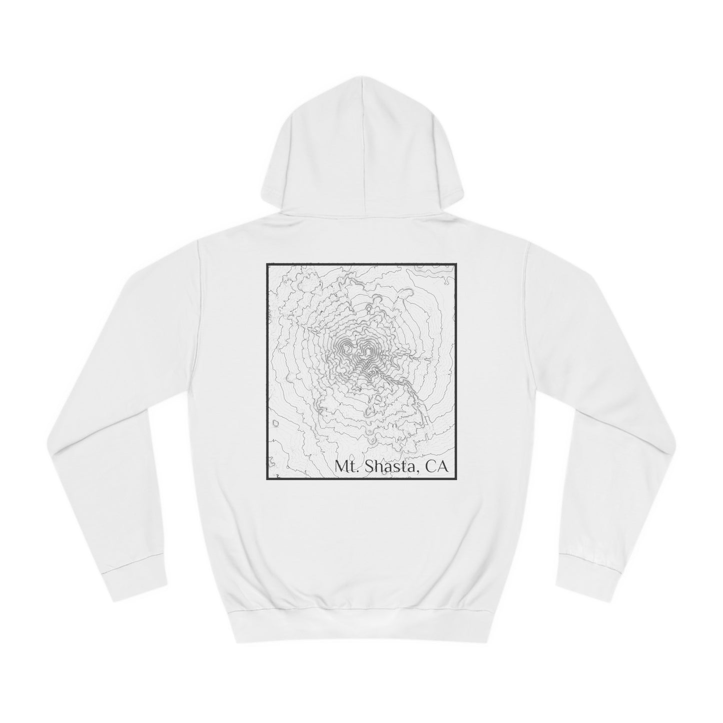 Mt. Shasta, CA Hooded Sweatshirt