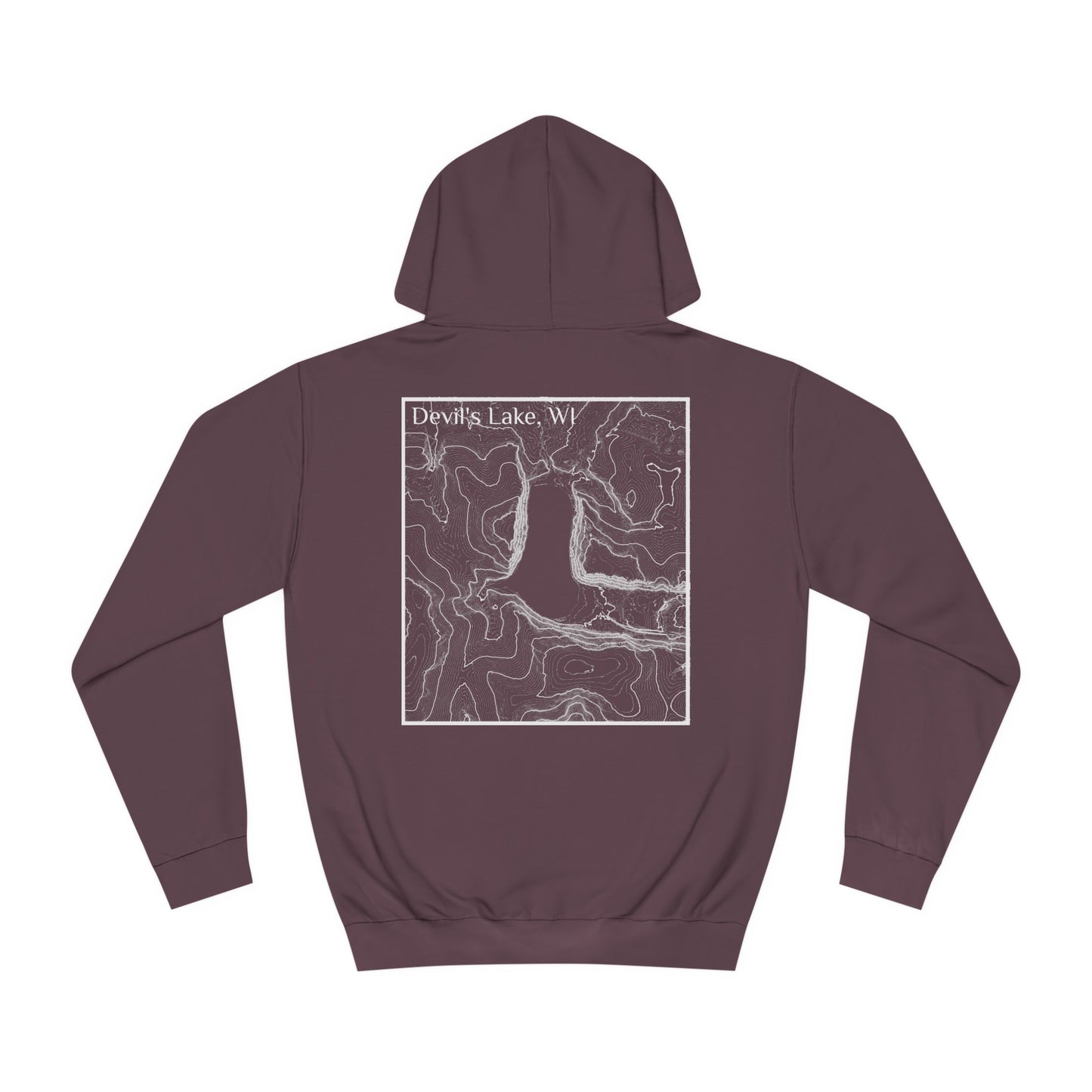 Devil's Lake, WI Hooded Sweatshirt