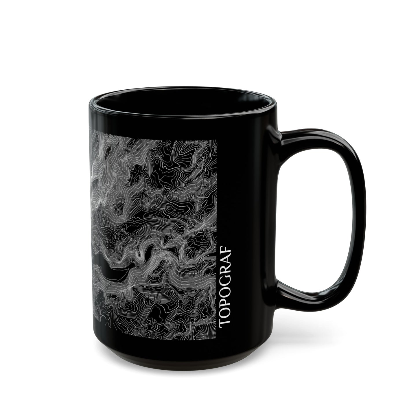 Half Dome, CA Black Mug 15 oz.