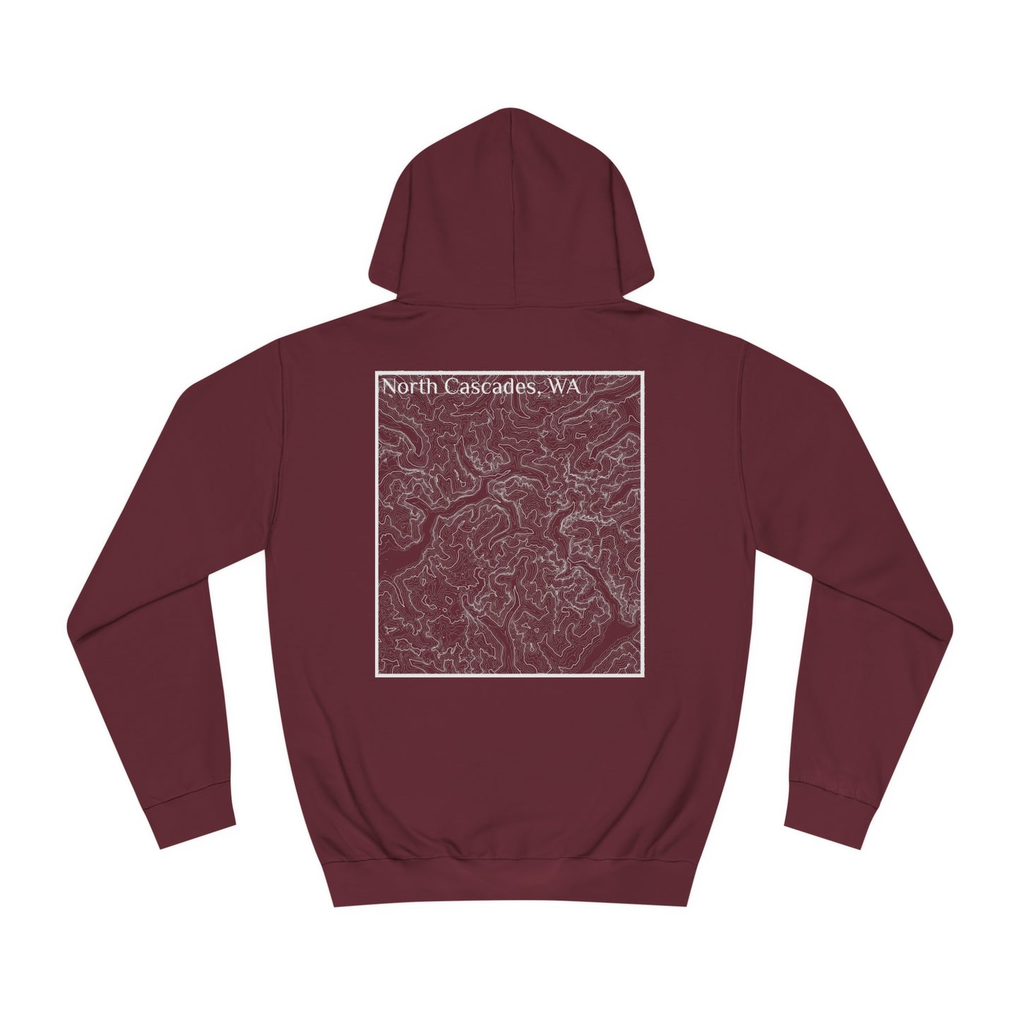 North Cascades, WA Hooded Sweatshirt