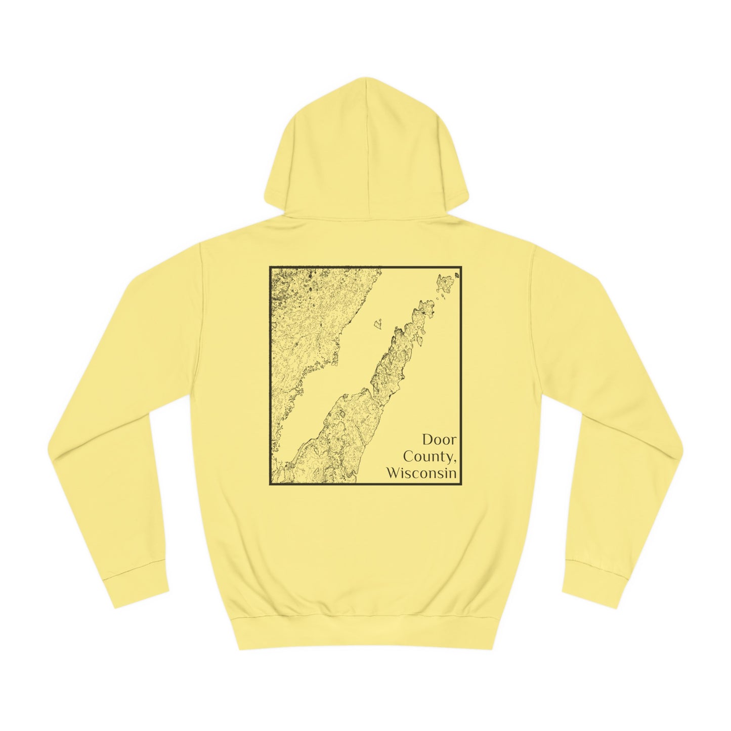 Door County, WI Hooded Sweatshirt