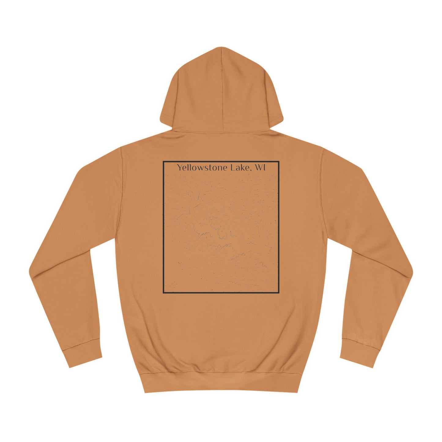 Yellowstone Lake, WI Hooded Sweatshirt