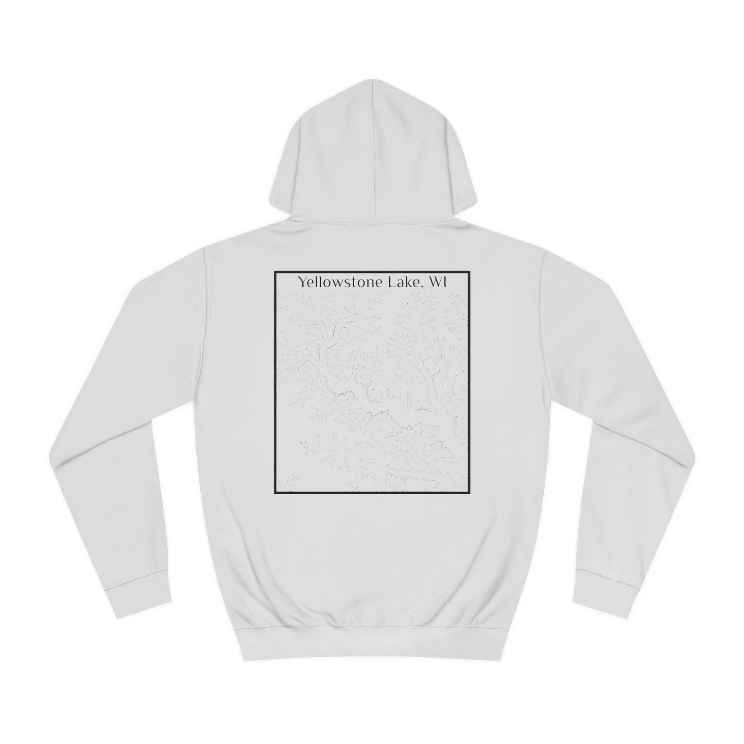 Yellowstone Lake, WI Hooded Sweatshirt