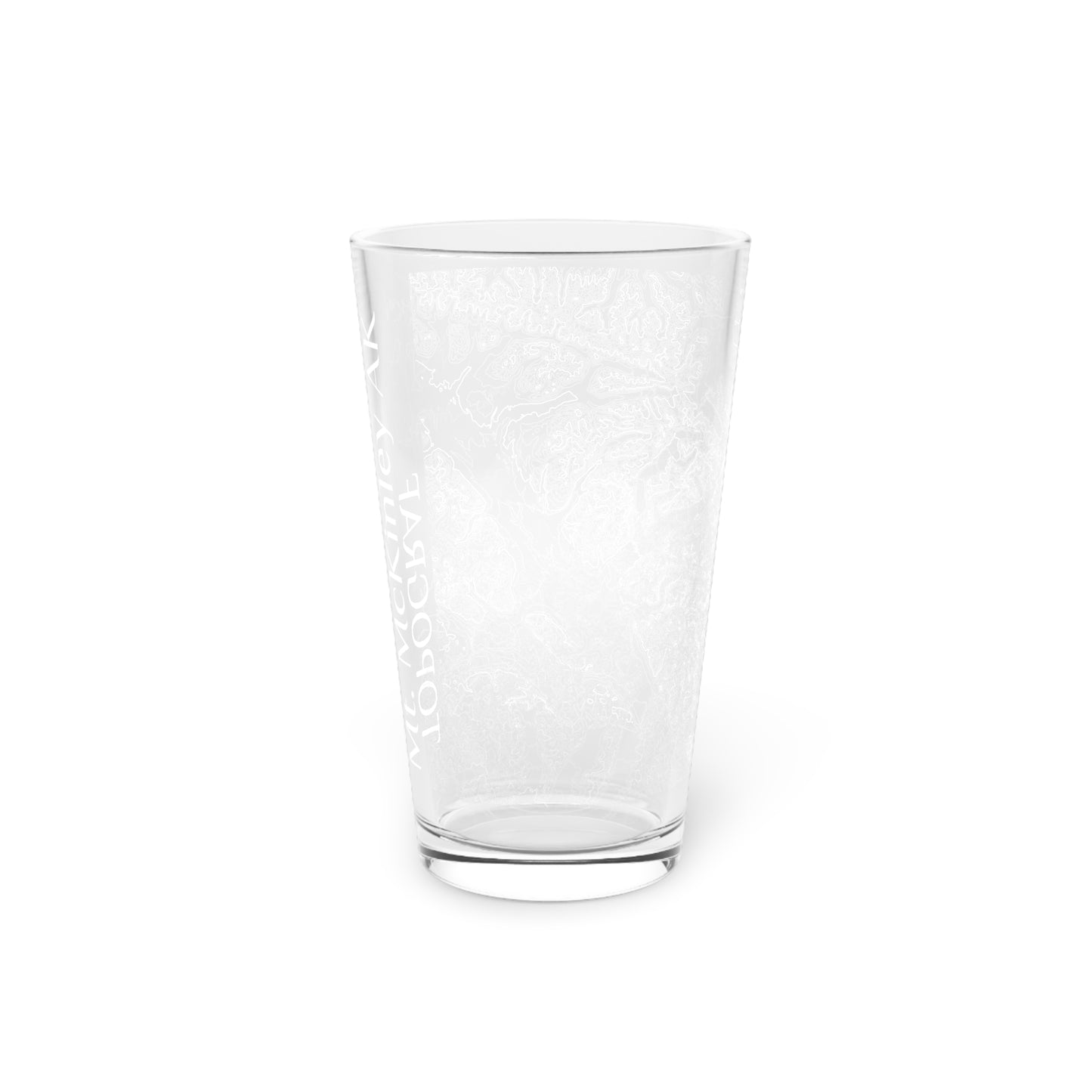 Mt. McKinley, AK Pint Glass, 16oz