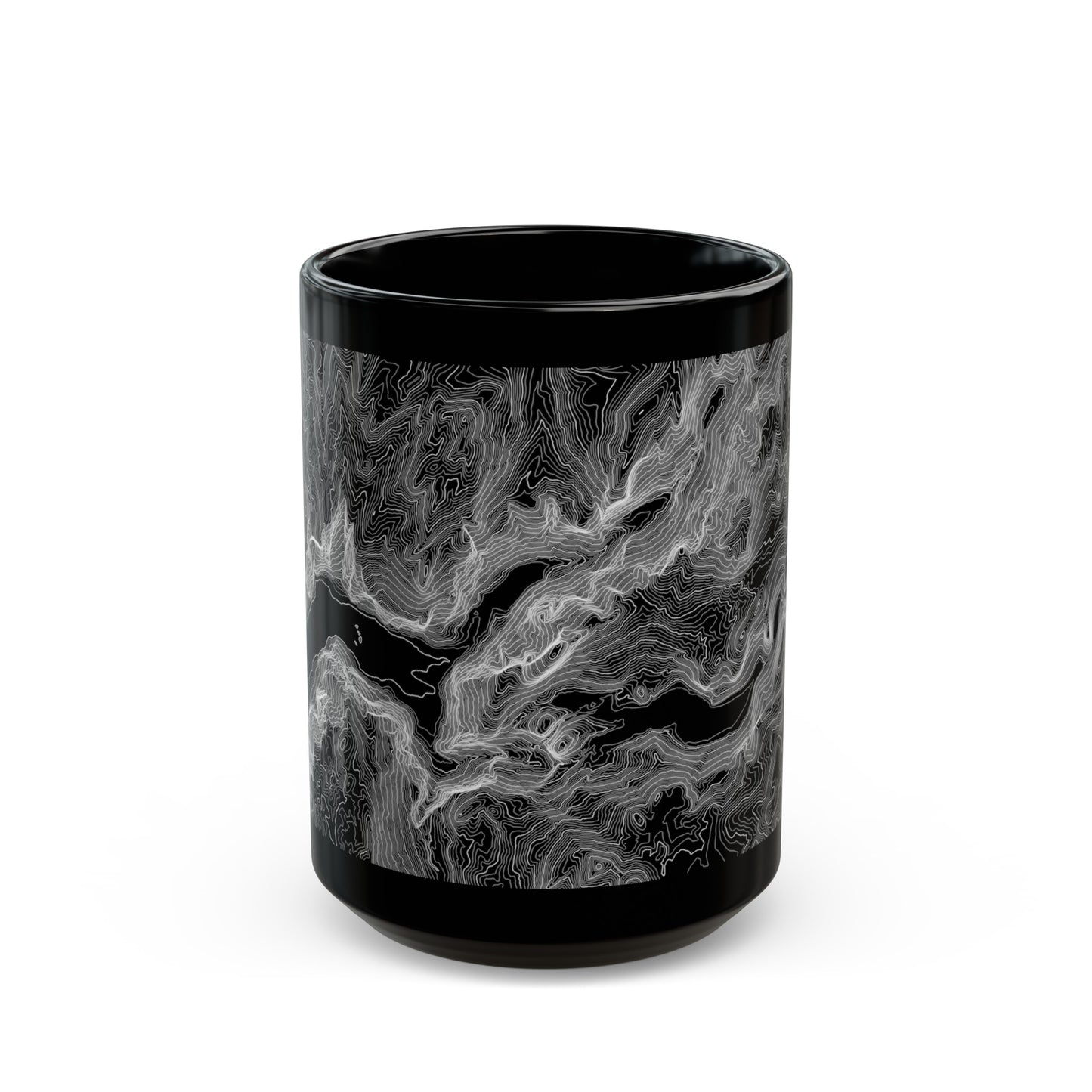 Half Dome, CA Black Mug 15 oz.