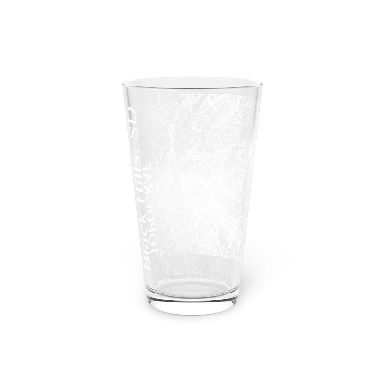 Black Hills, SD Pint Glass, 16oz