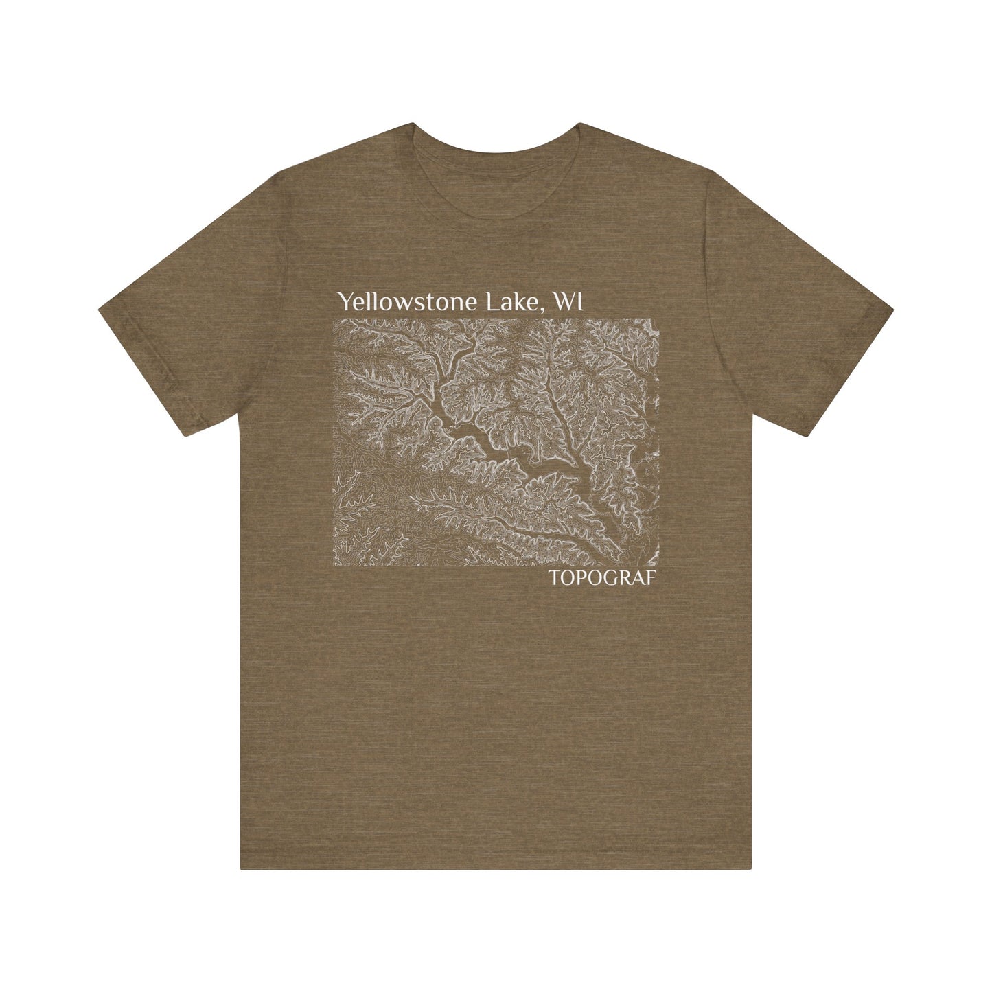 Yellowstone Lake, WI Short Sleeve Tee
