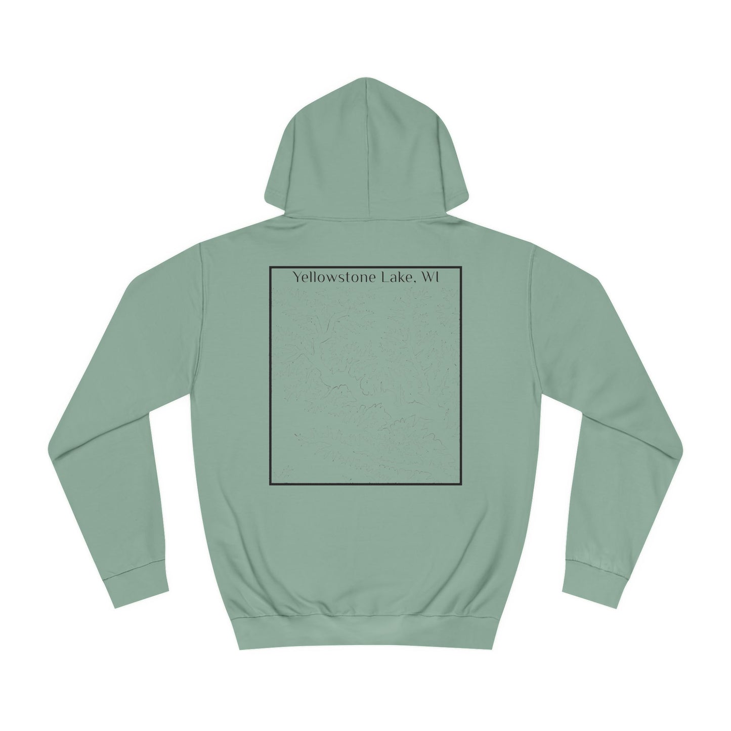 Yellowstone Lake, WI Hooded Sweatshirt