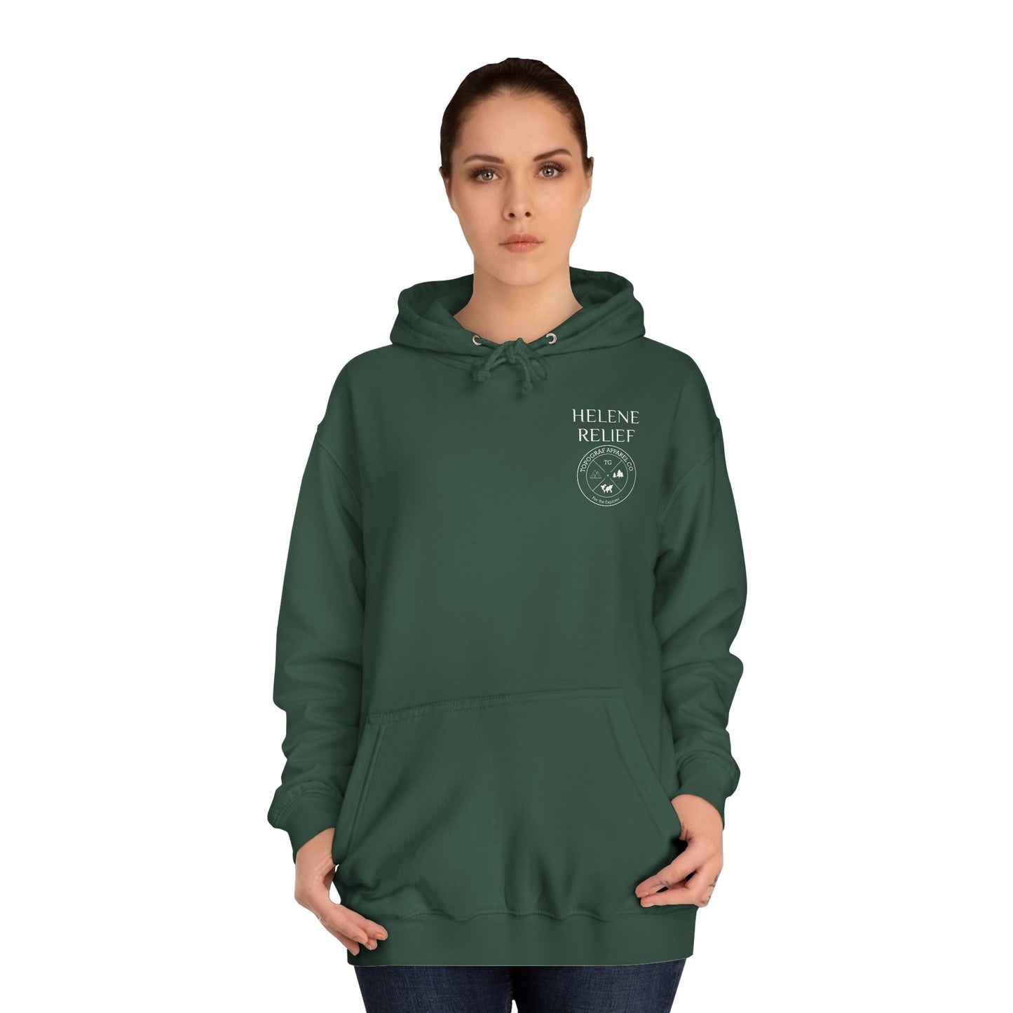 Western North Carolina Helene Relief Hooded Sweatshirt