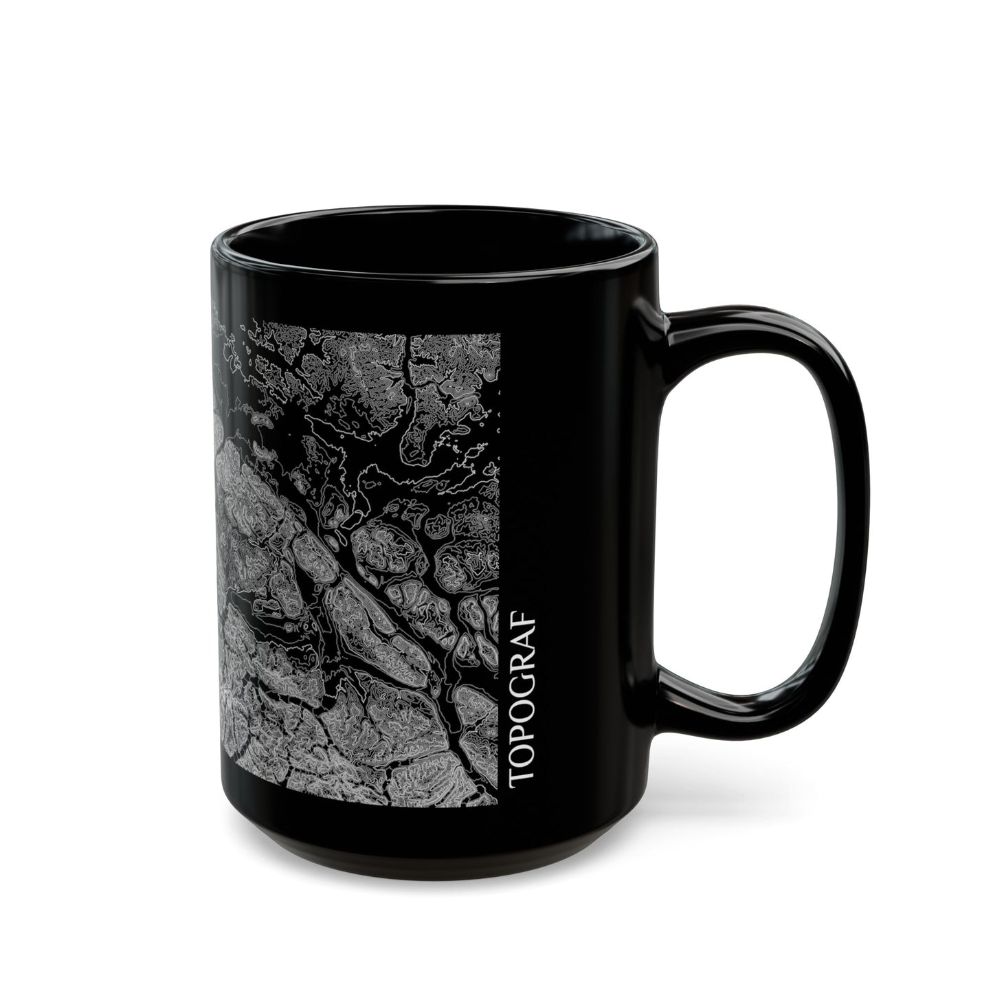 Wrangell St. Elias, AK Black Mug 15 oz.
