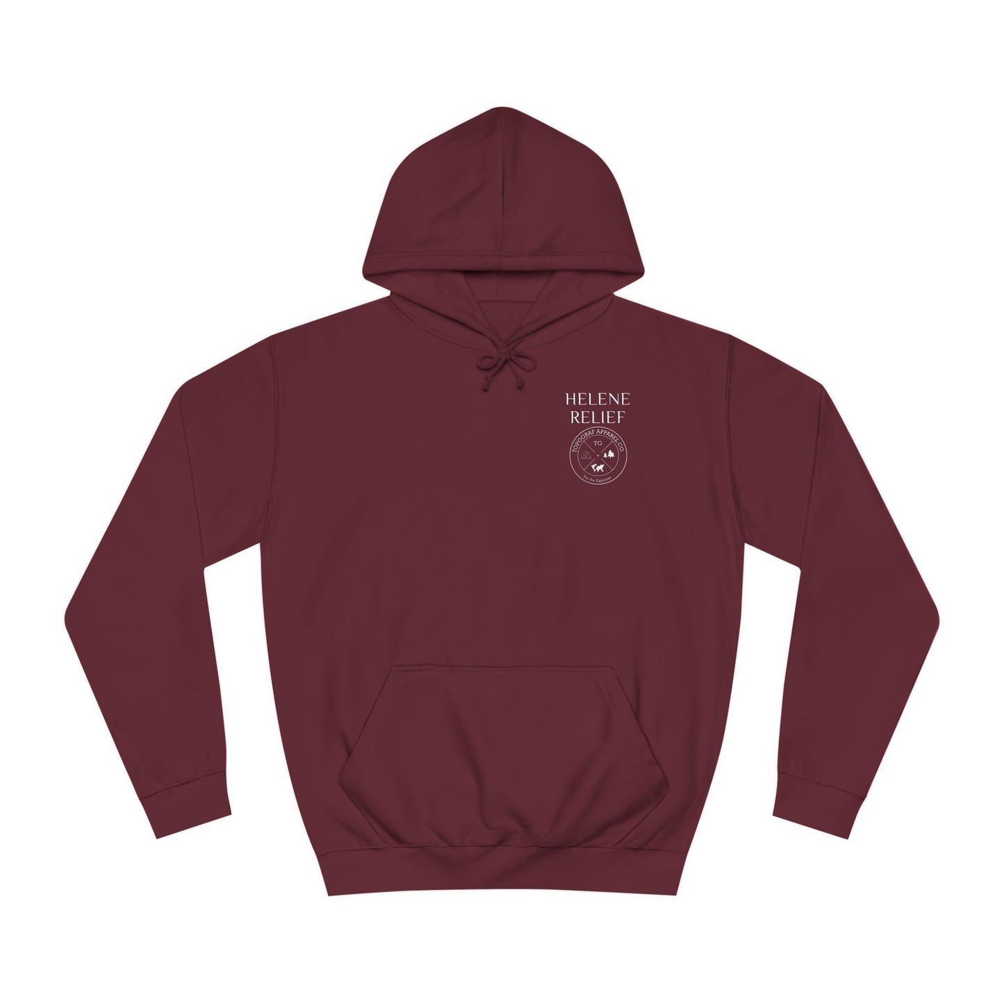 Western North Carolina Helene Relief Hooded Sweatshirt