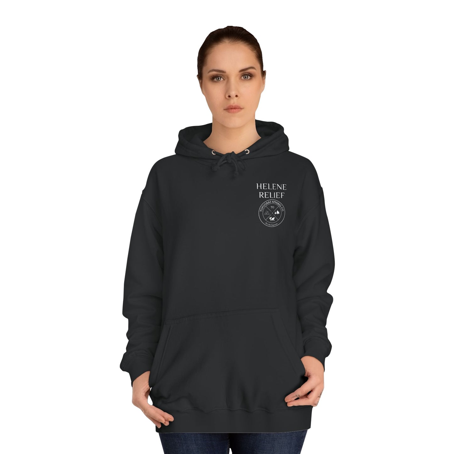 Western North Carolina Helene Relief Hooded Sweatshirt