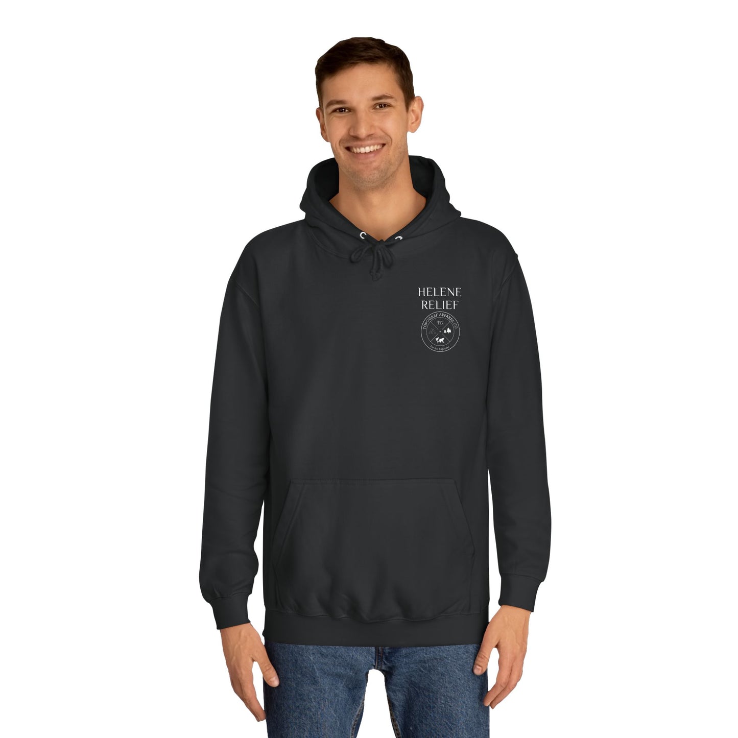 Western North Carolina Helene Relief Hooded Sweatshirt