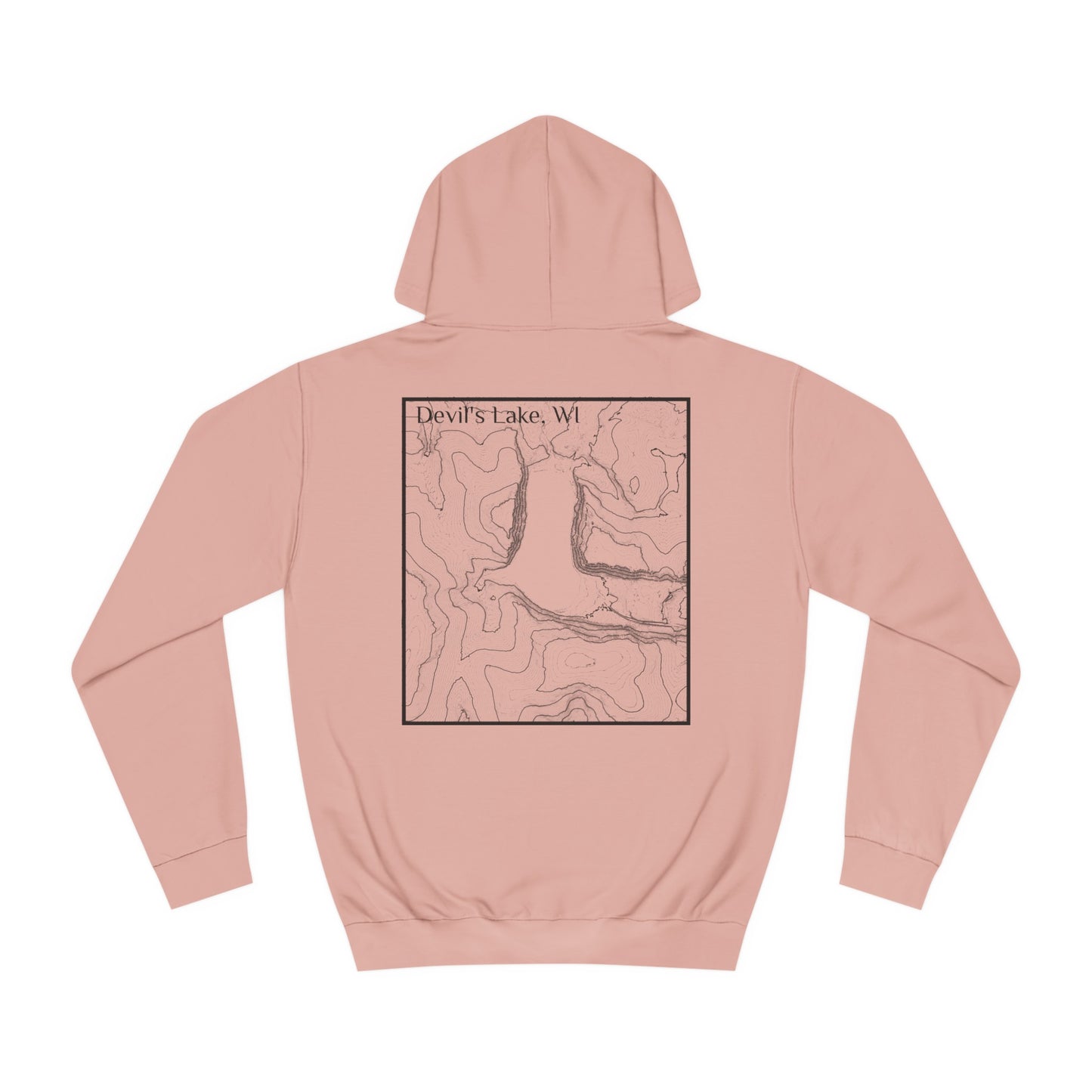 Devil's Lake, WI Hooded Sweatshirt