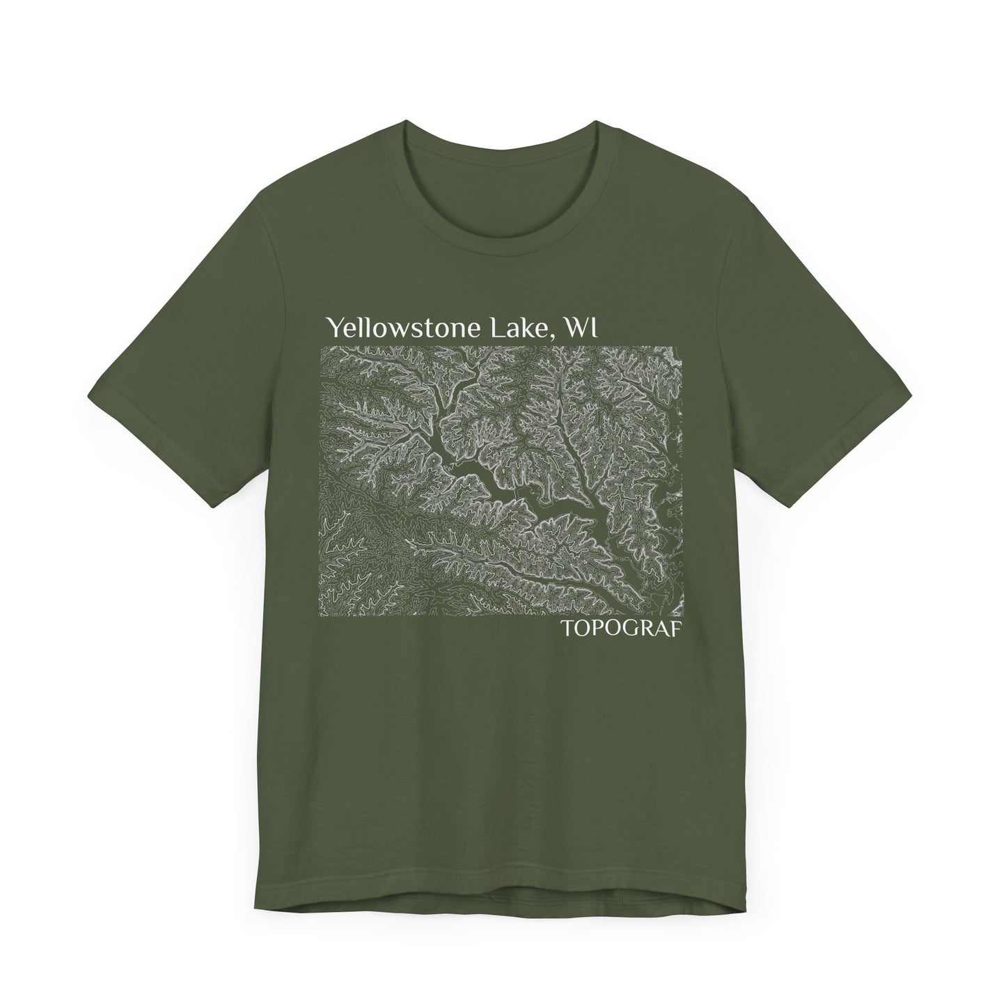 Yellowstone Lake, WI Short Sleeve Tee