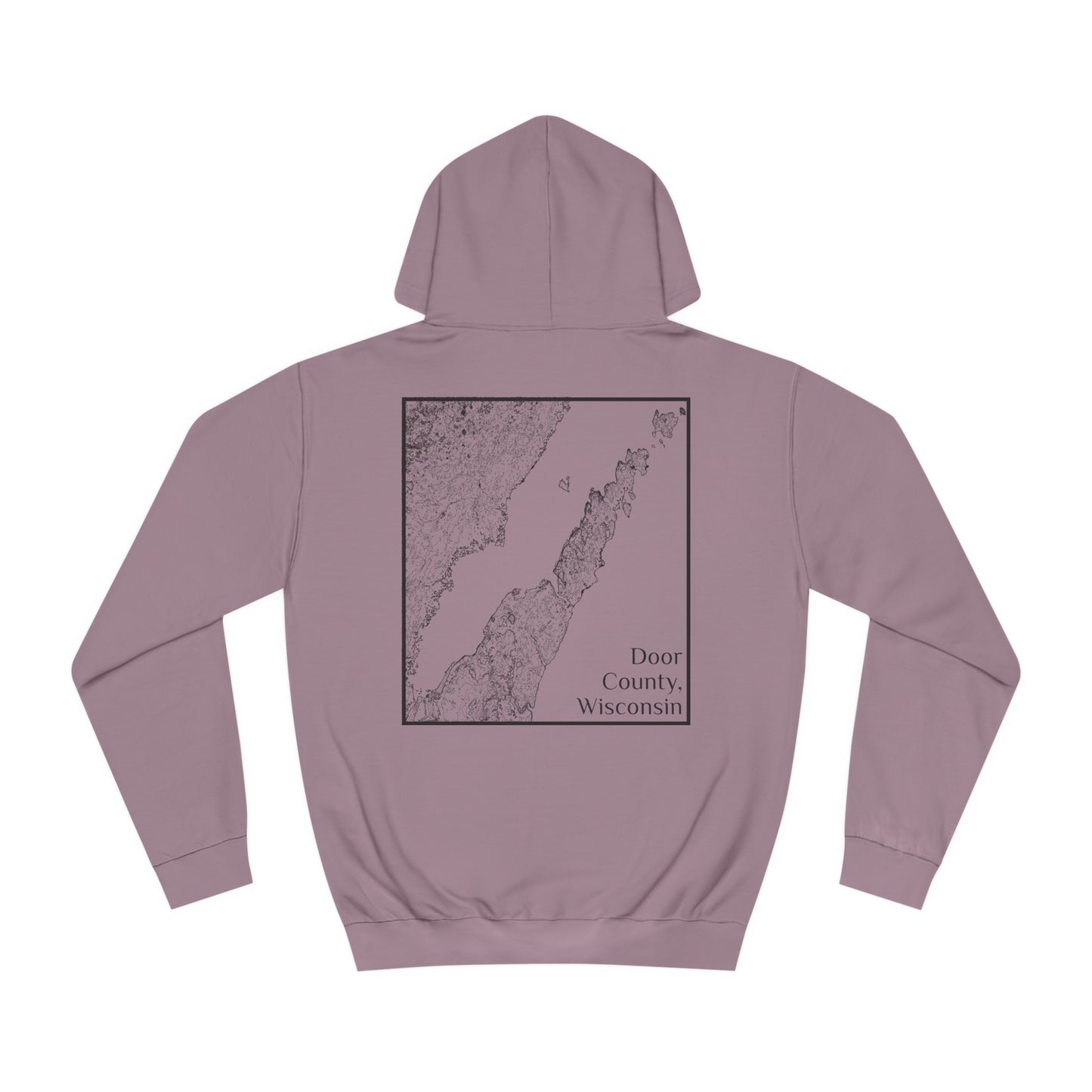 Door County, WI Hooded Sweatshirt
