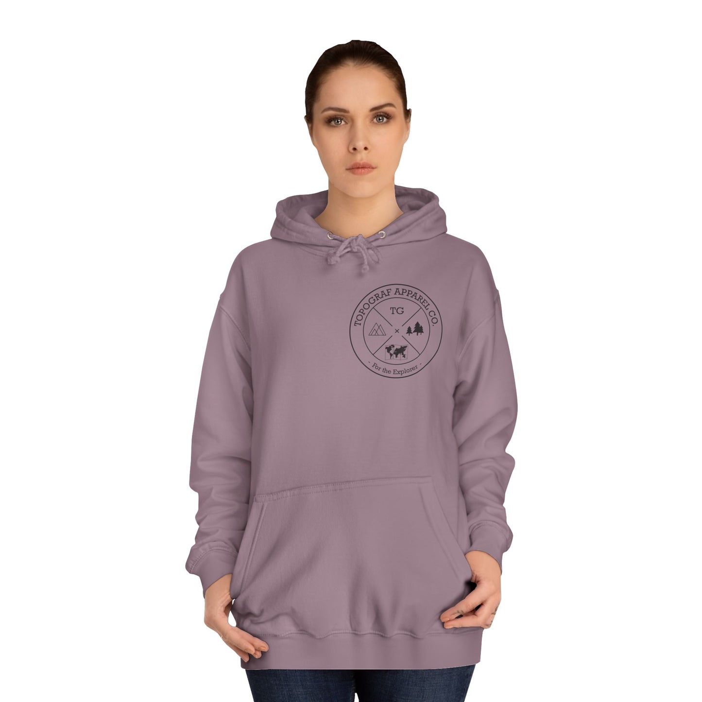 Mt. McKinley, AK Hooded Sweatshirt