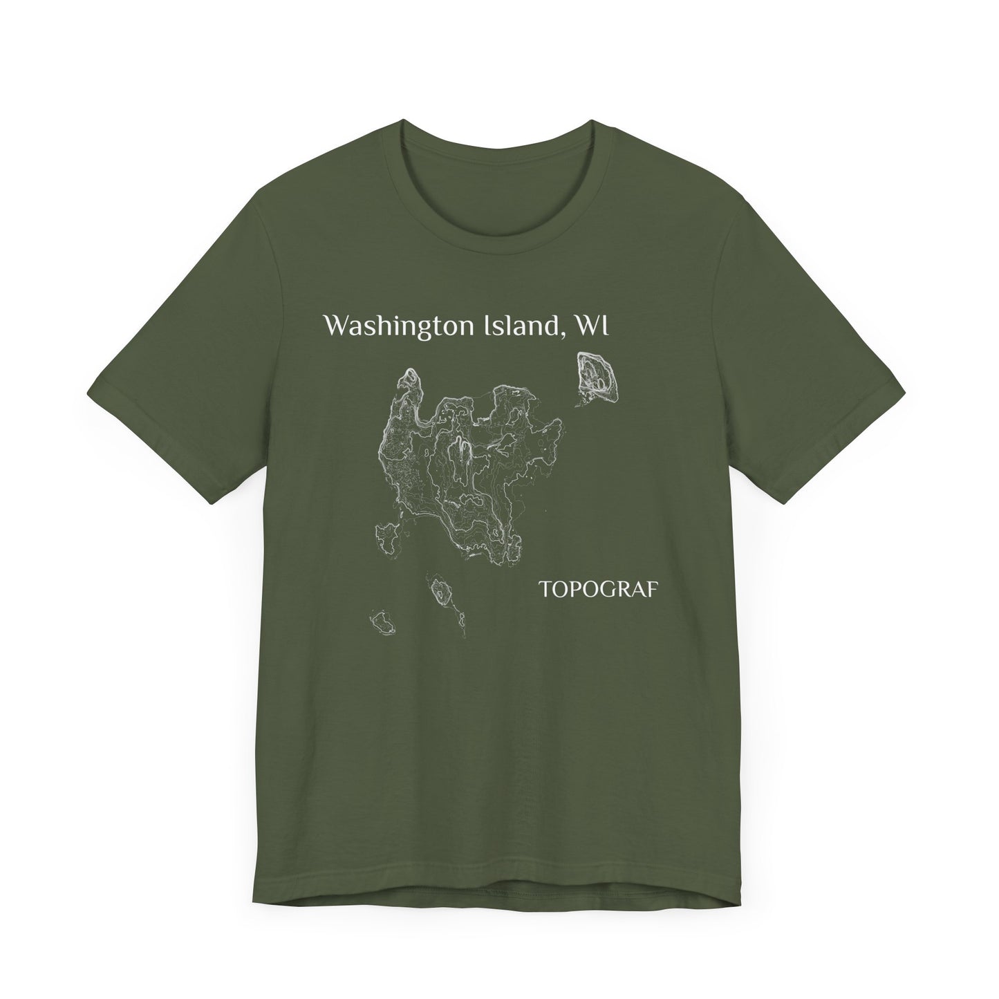 Washington Island, WI Short Sleeve Tee