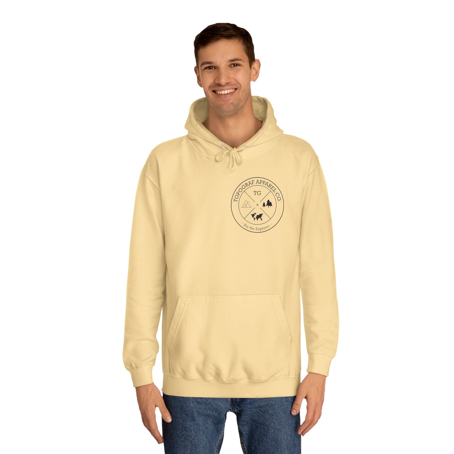 Yellowstone Lake, WI Hooded Sweatshirt