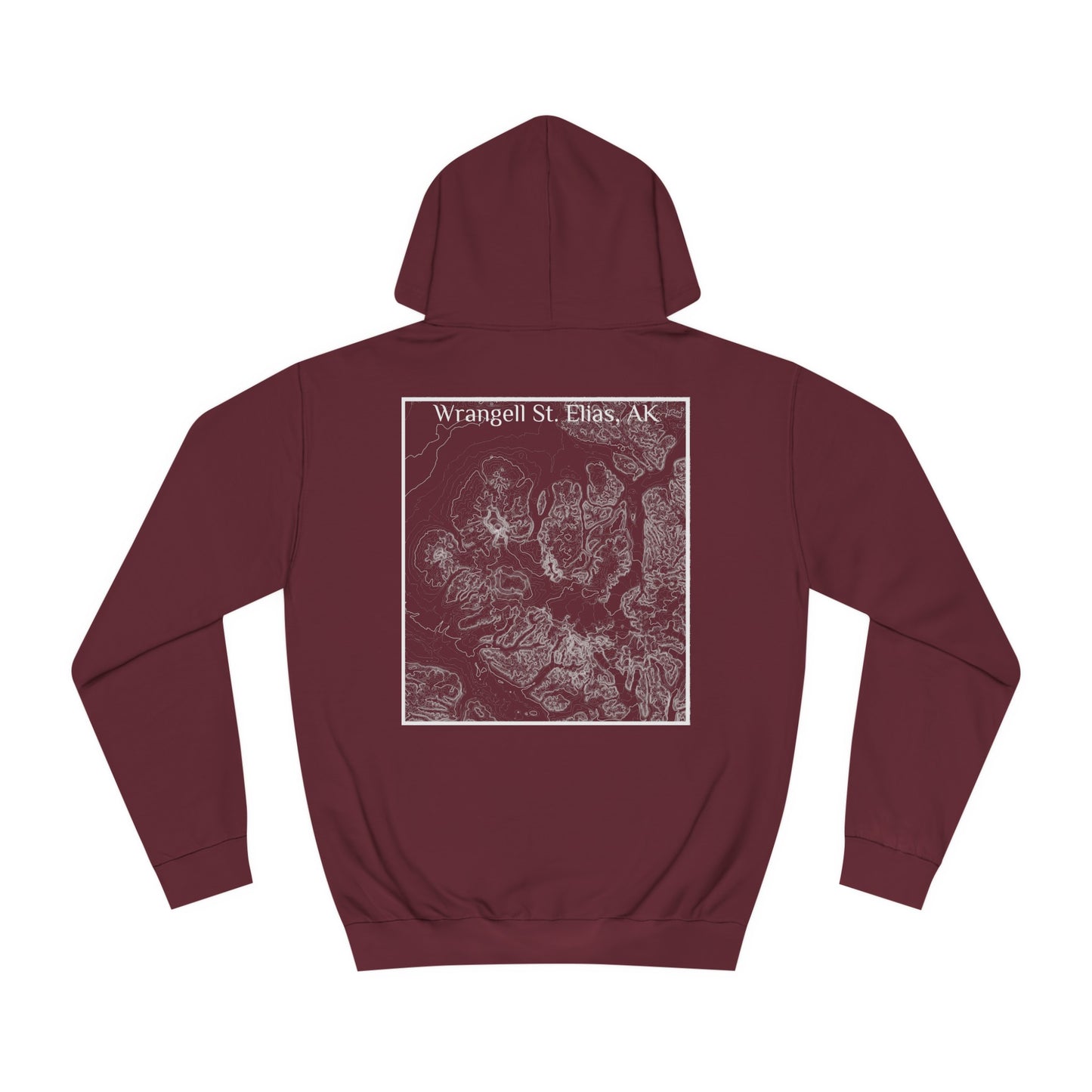 Wrangell St. Elias, AK Hooded Sweatshirt