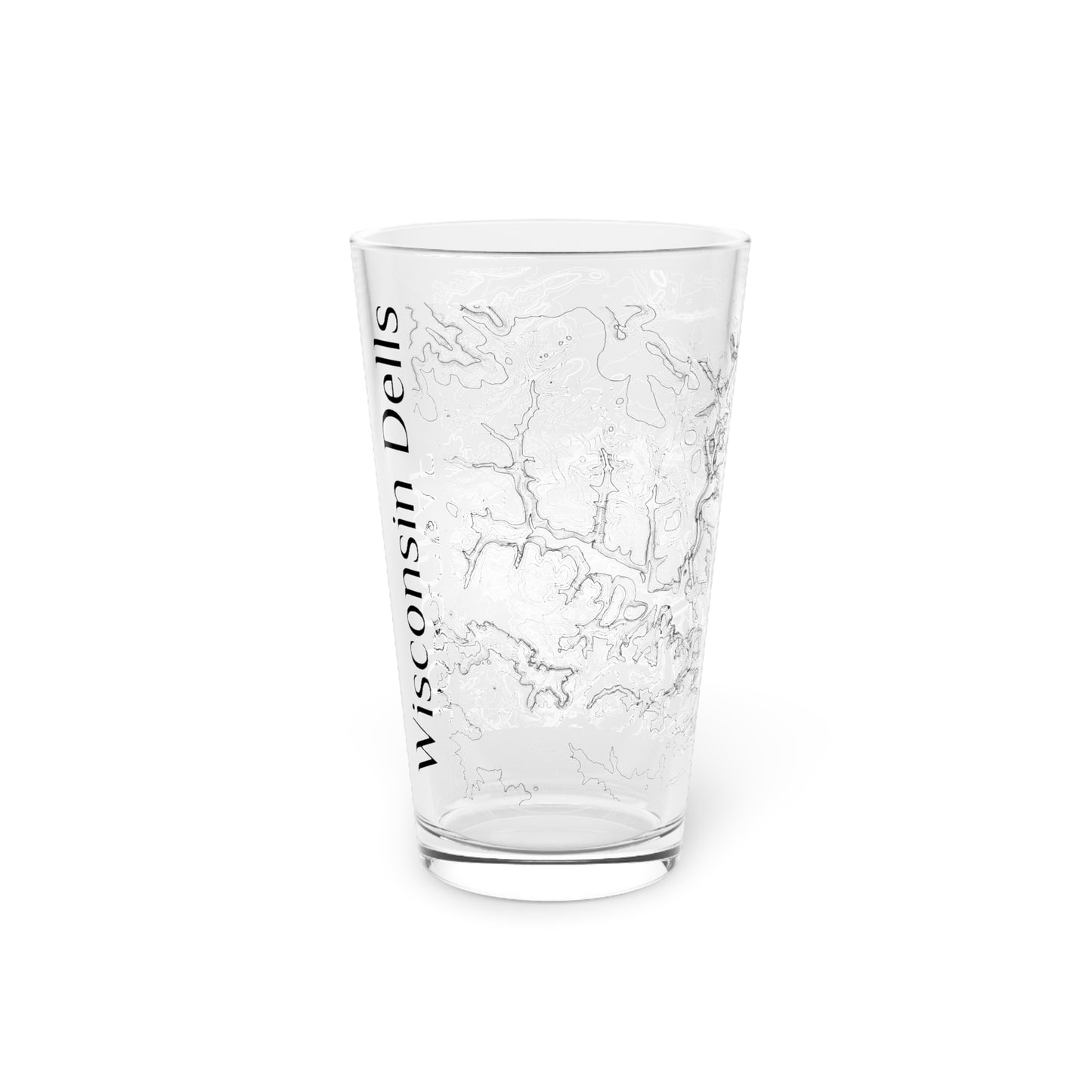 Wisconsin Dells Pint Glass, 16oz