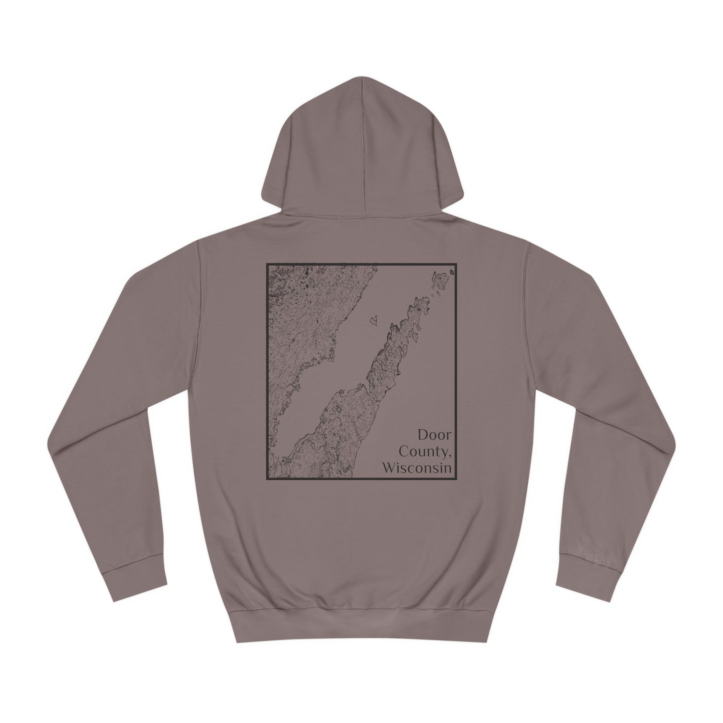 Door County, WI Hooded Sweatshirt
