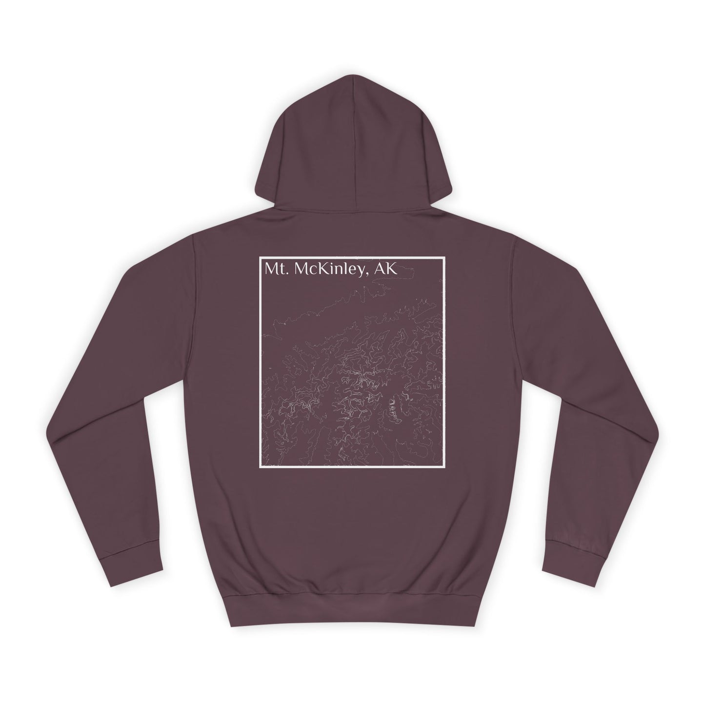 Mt. McKinley, AK Hooded Sweatshirt