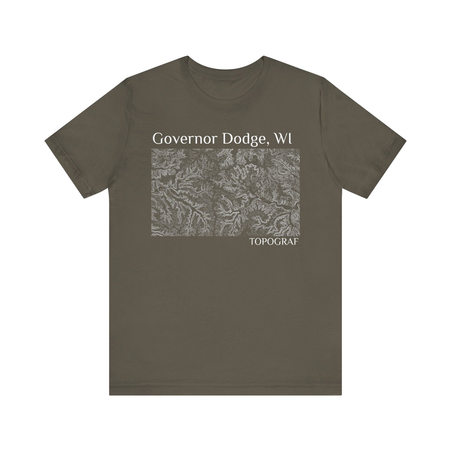 Governor Dodge, WI Short Sleeve Tee