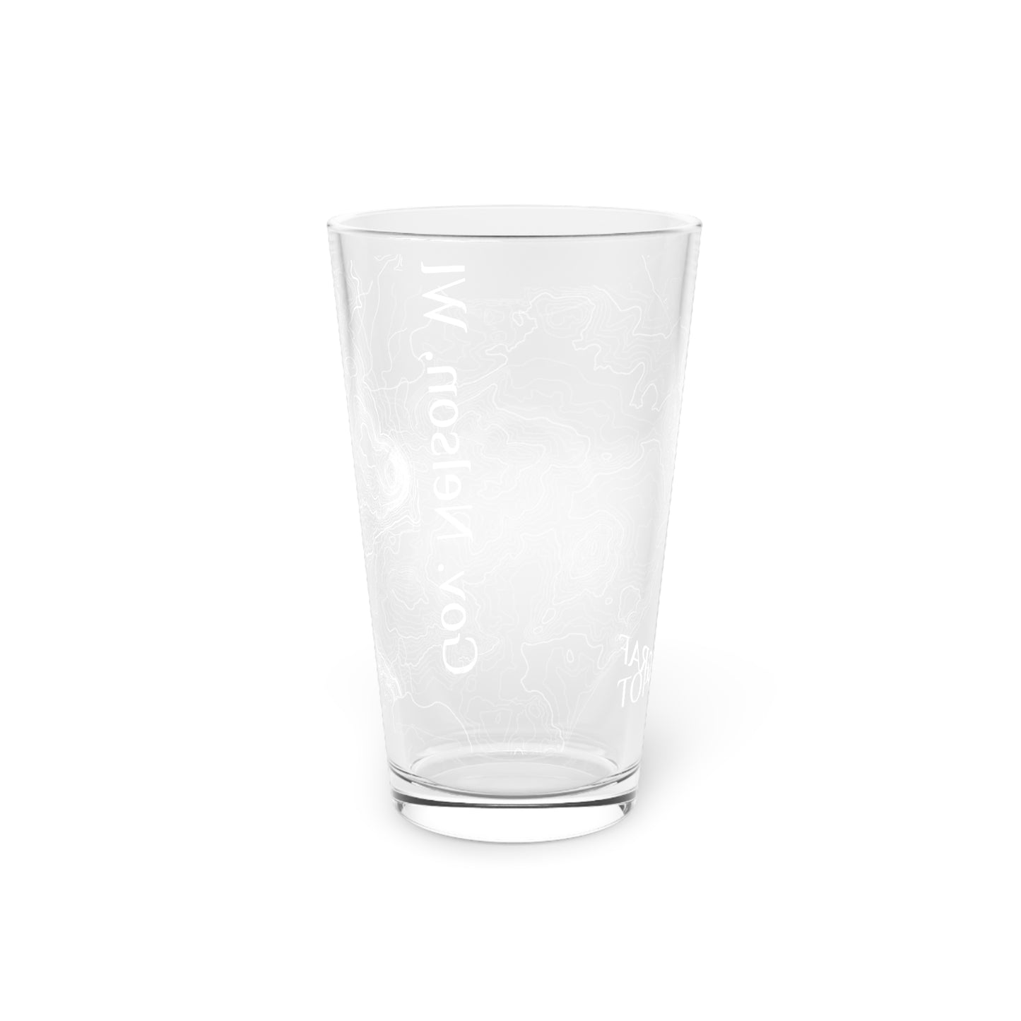 Gov. Nelson, WI Pint Glass, 16oz