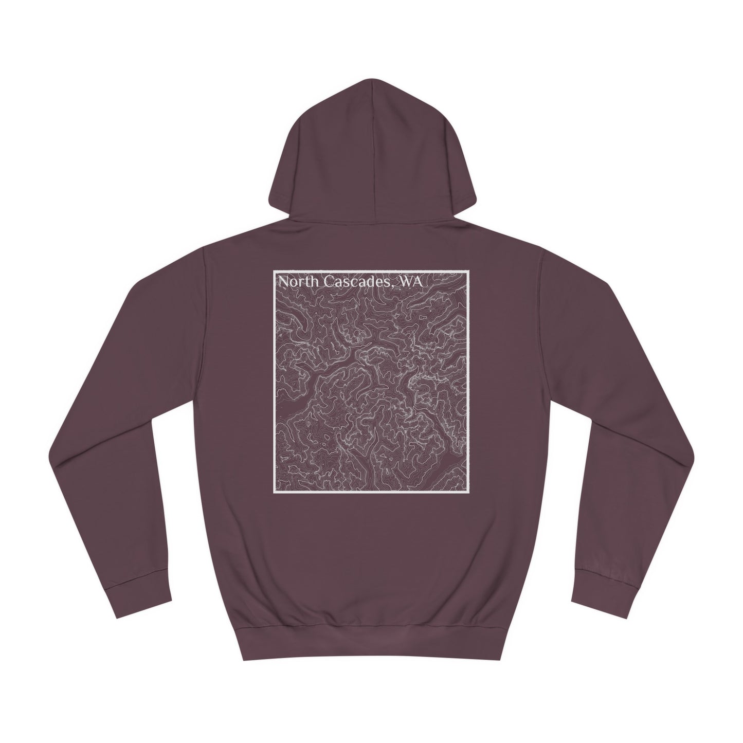 North Cascades, WA Hooded Sweatshirt