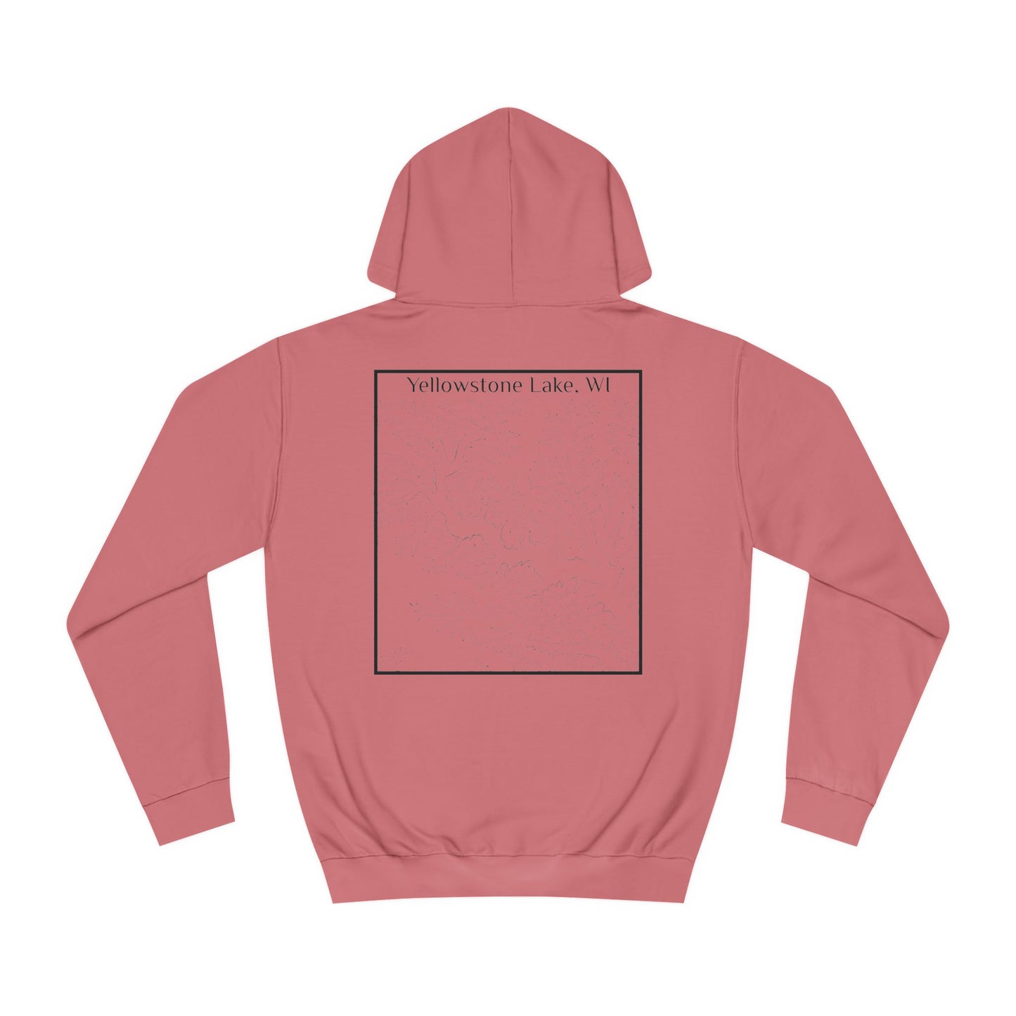Yellowstone Lake, WI Hooded Sweatshirt