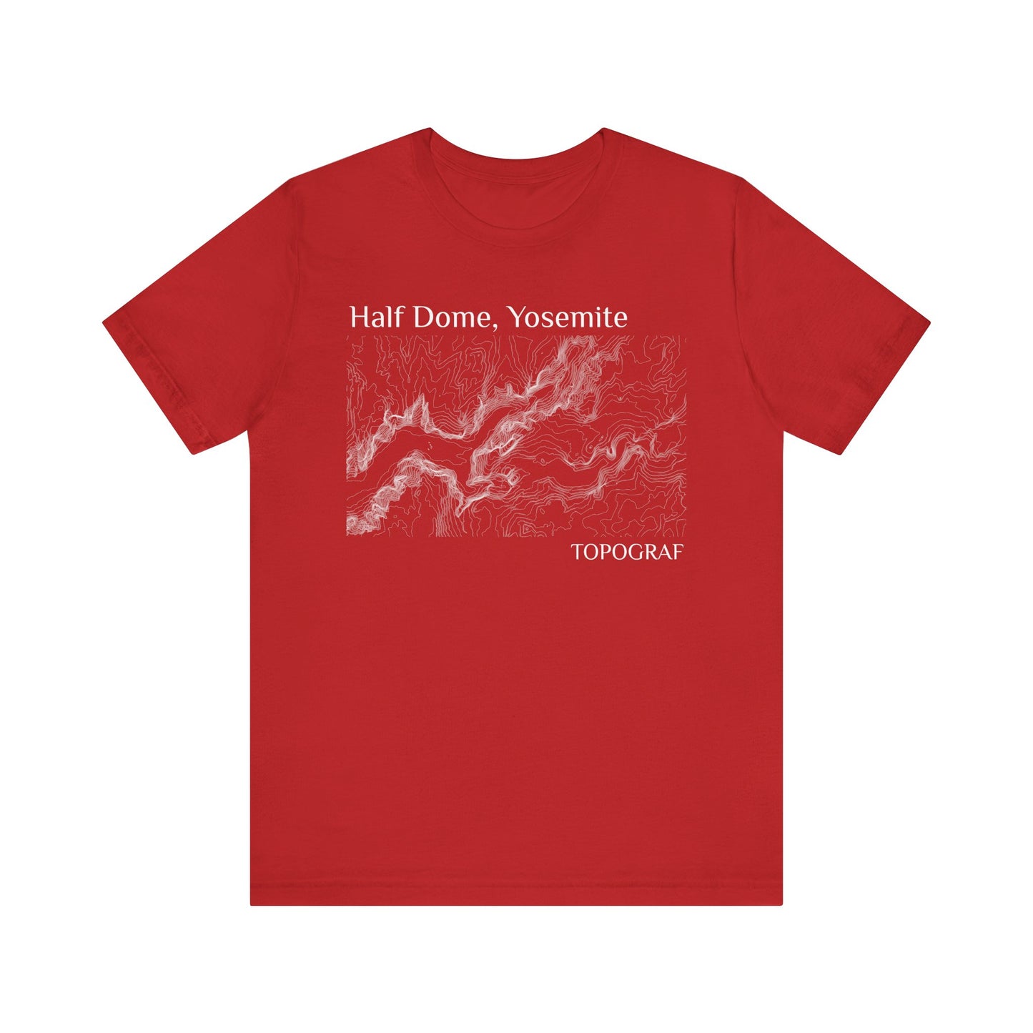Half Dome, CA Short Sleeve Tee